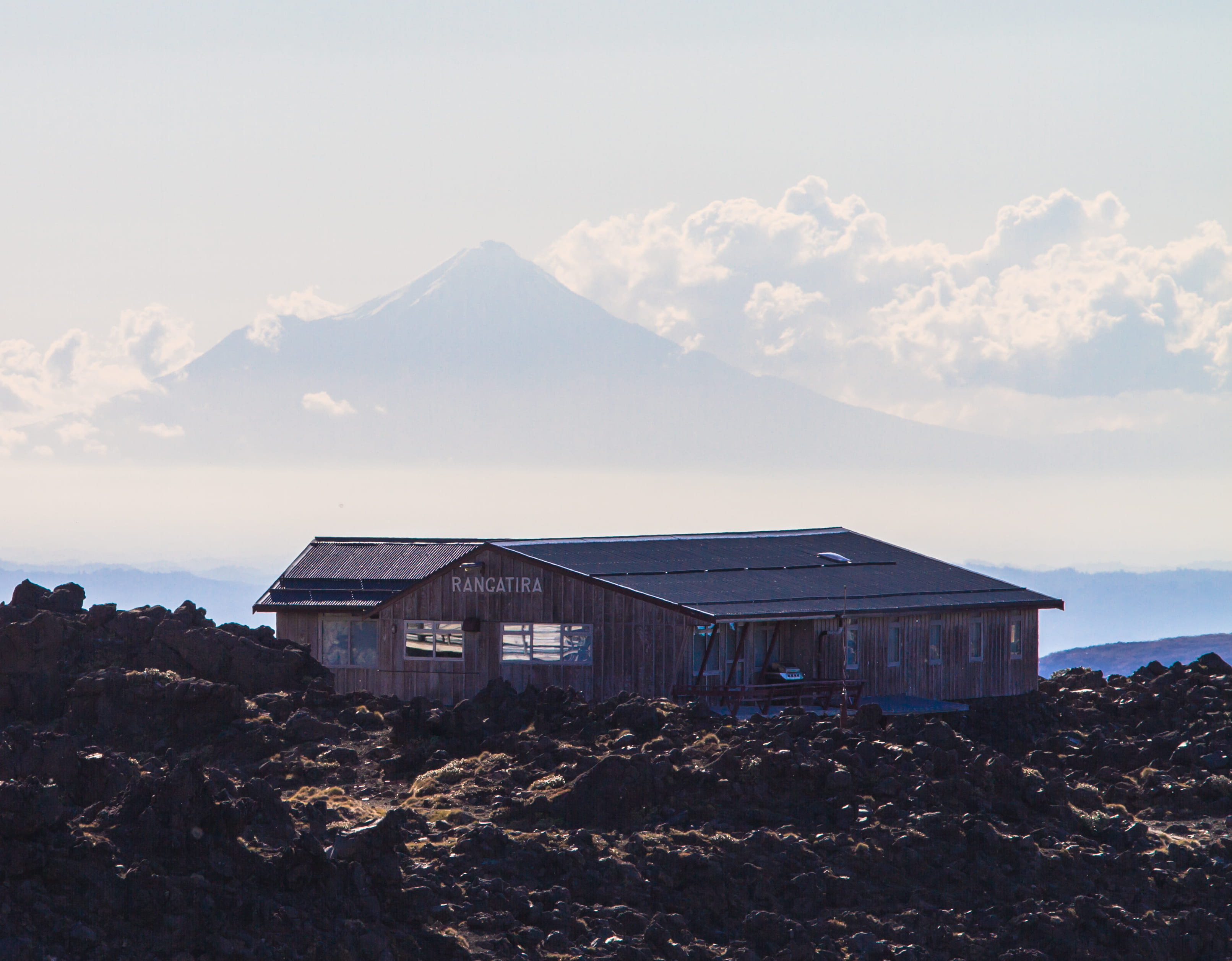 beauty in nature, 2K, house, mountain, building exterior, tranquil scene, water, day, mystic, volcano, nature, sky, scenics - nature, building, landscape, HD Wallpaper