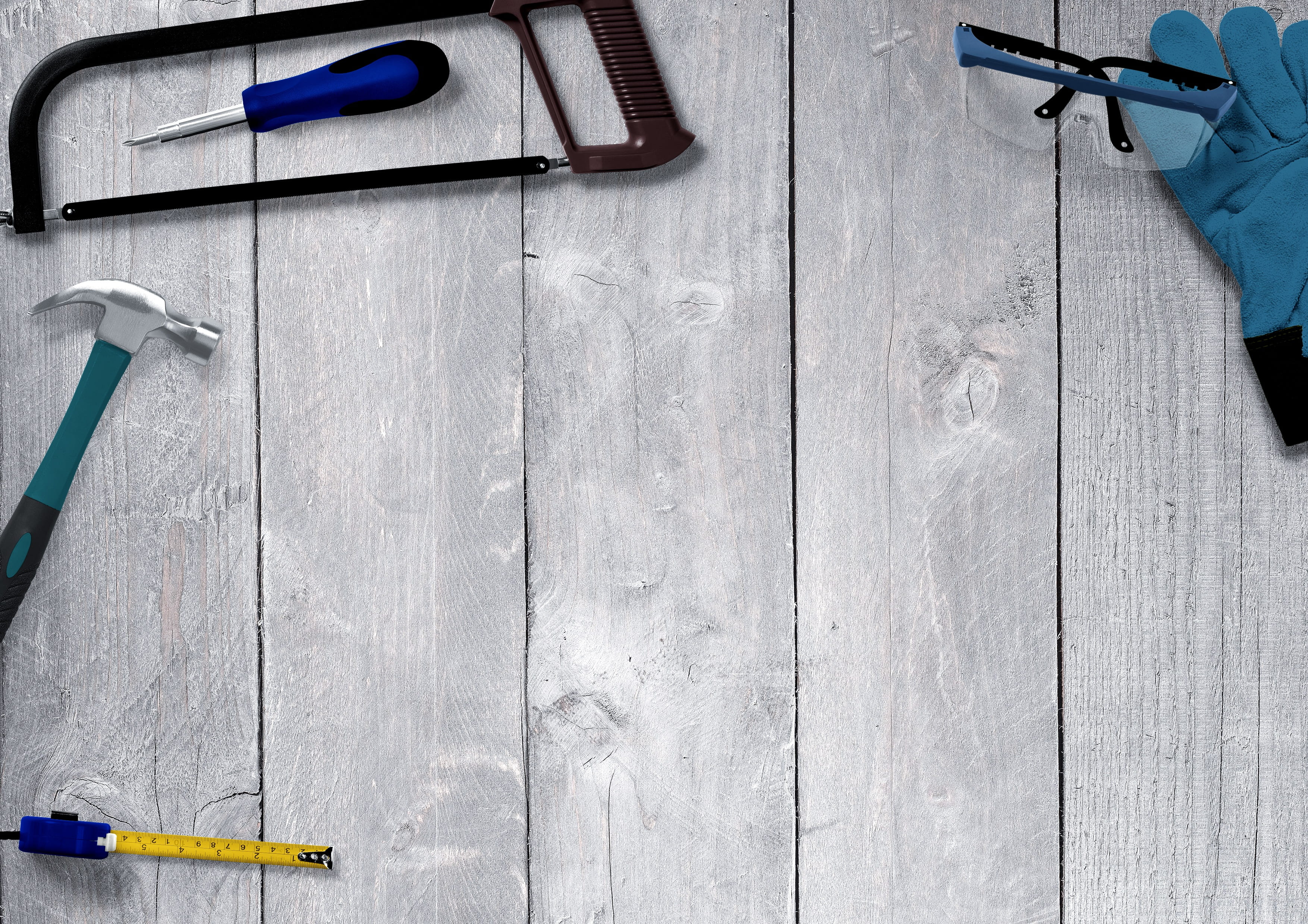 safety, tape, folding rule, master, wood - material, people, gloves, work tool, working, claw, equipment, safety glasses, measuring tape, craft, wood, hacksaw, HD Wallpaper