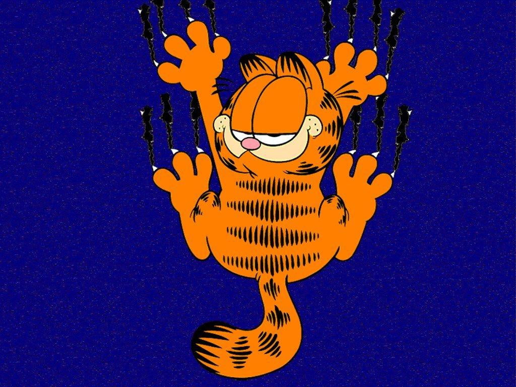 animals, art, hd, Comic, cat, Garfield, 480P, HD Wallpaper