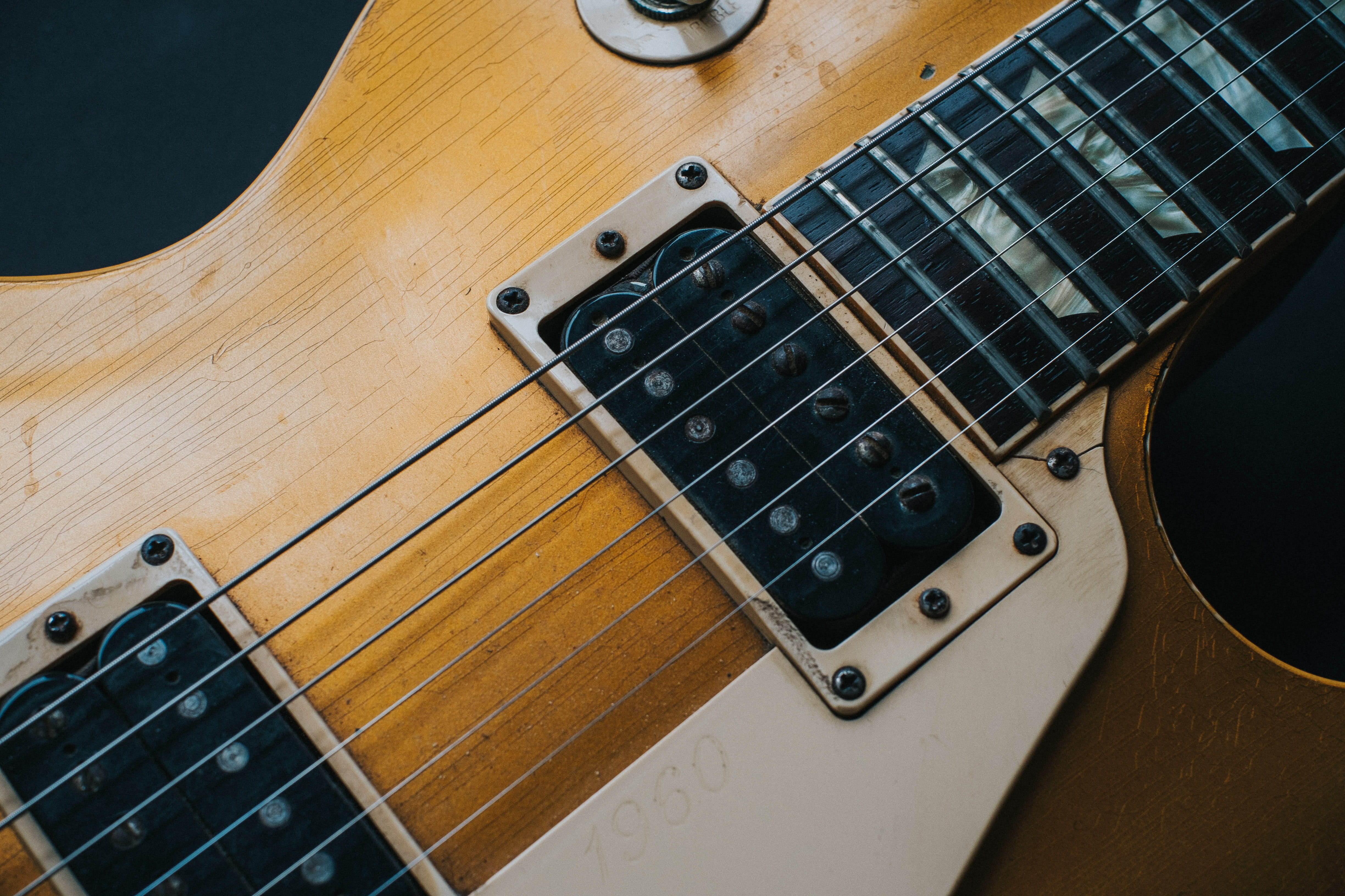 string instrument, indoors, denmark, aarhus, pickguard, pickups, les, musical instrument, music, arts culture and entertainment, table, communication, electric, HD Wallpaper