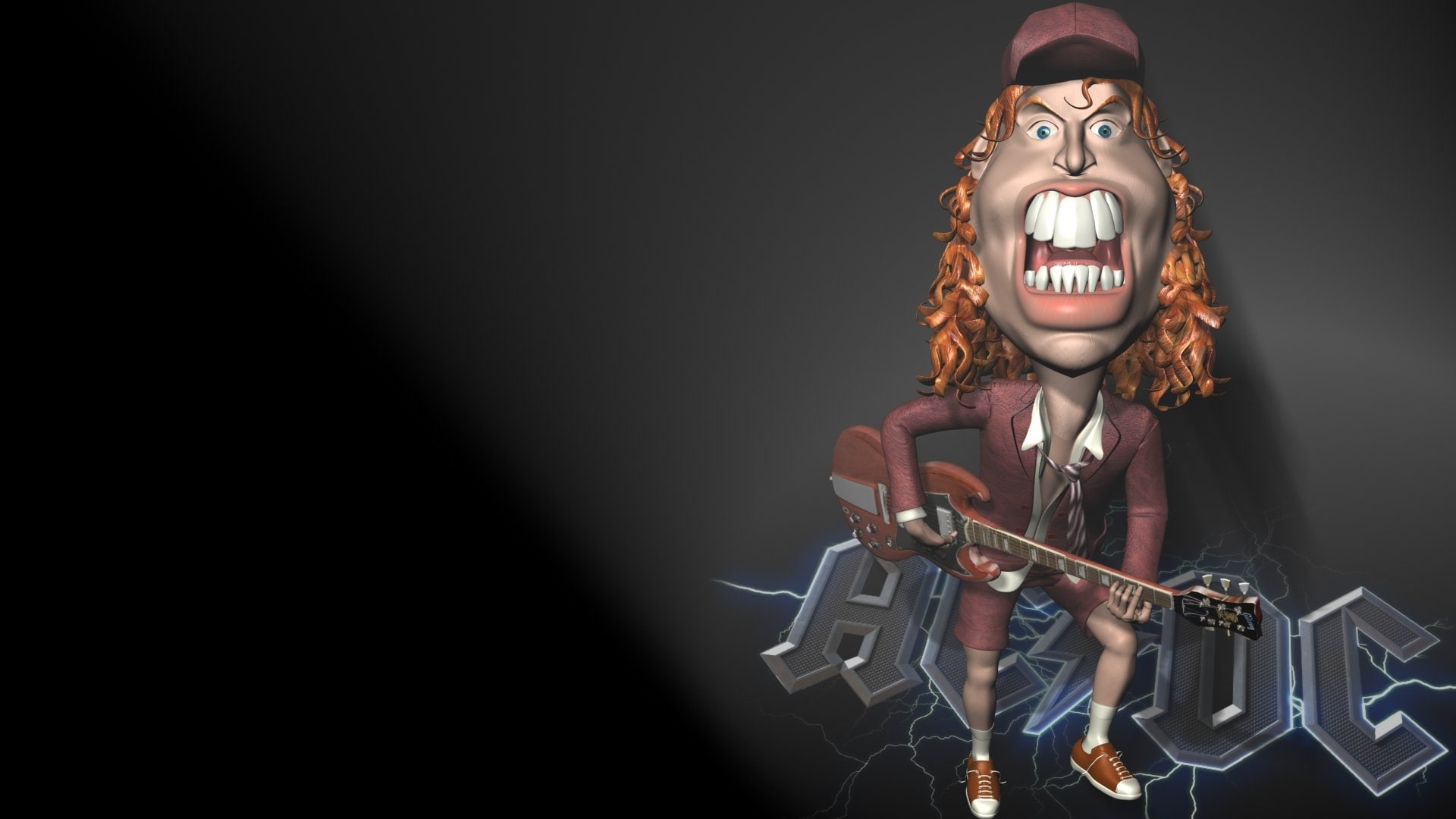 1080P, Musician, Rock (Music), Guitar, Band (Music), Music, AC/DC, HD Wallpaper