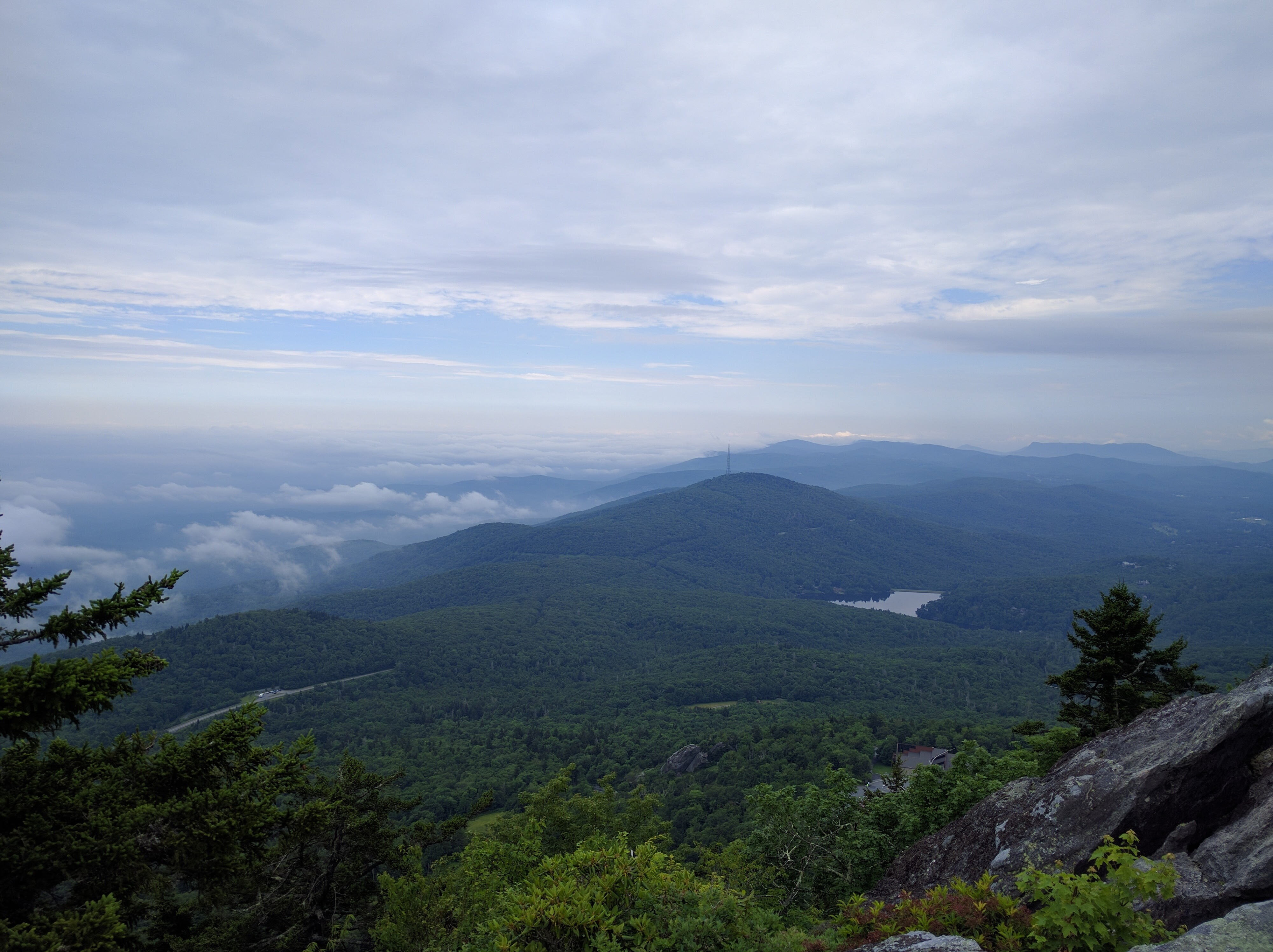 beauty in nature, appalachian, north carolina, non-urban scene, forest, nature, mountain Peak, 4K, environment, mountain, outdoors, scenics, scenics - nature, HD Wallpaper