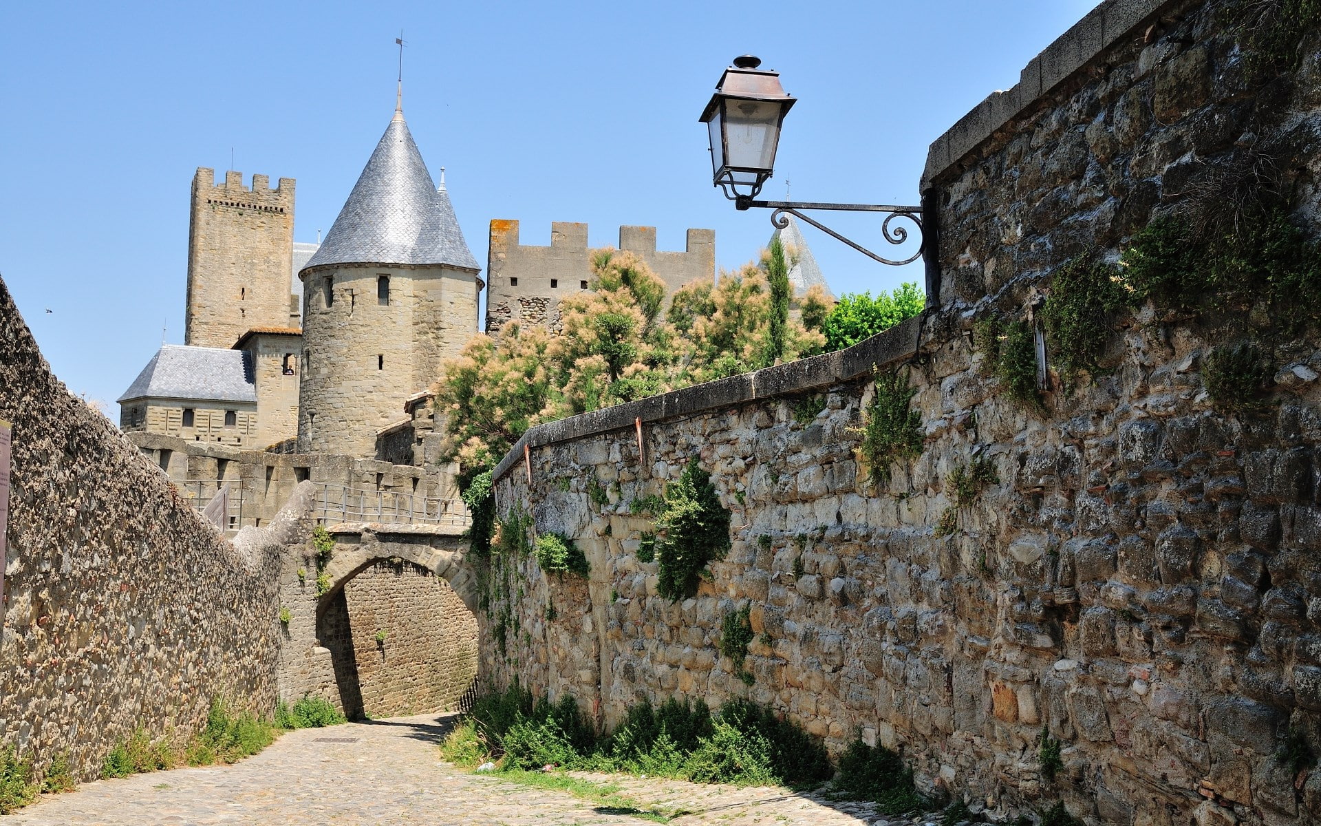1080P, carcassonne, HD Wallpaper