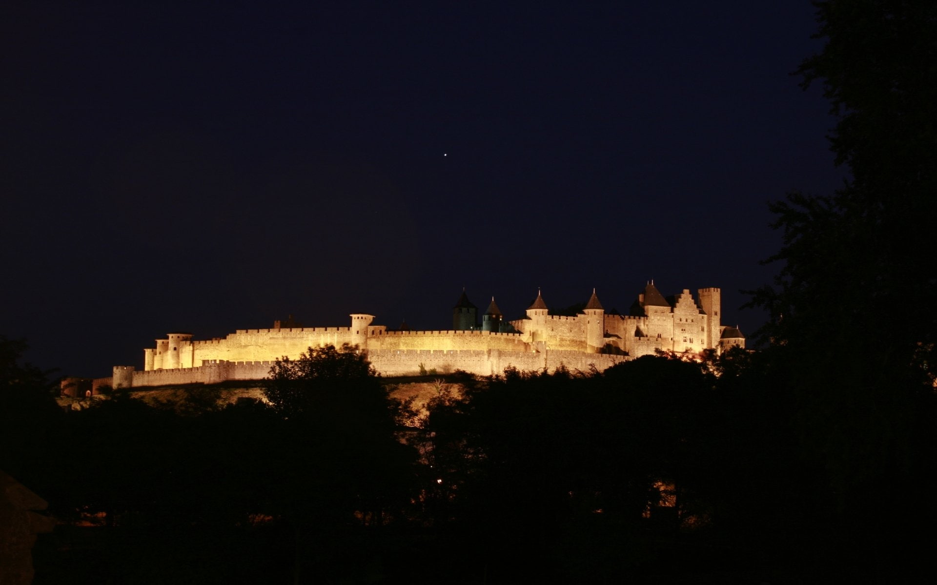 Carcassonne, Castles, 1080P, HD Wallpaper