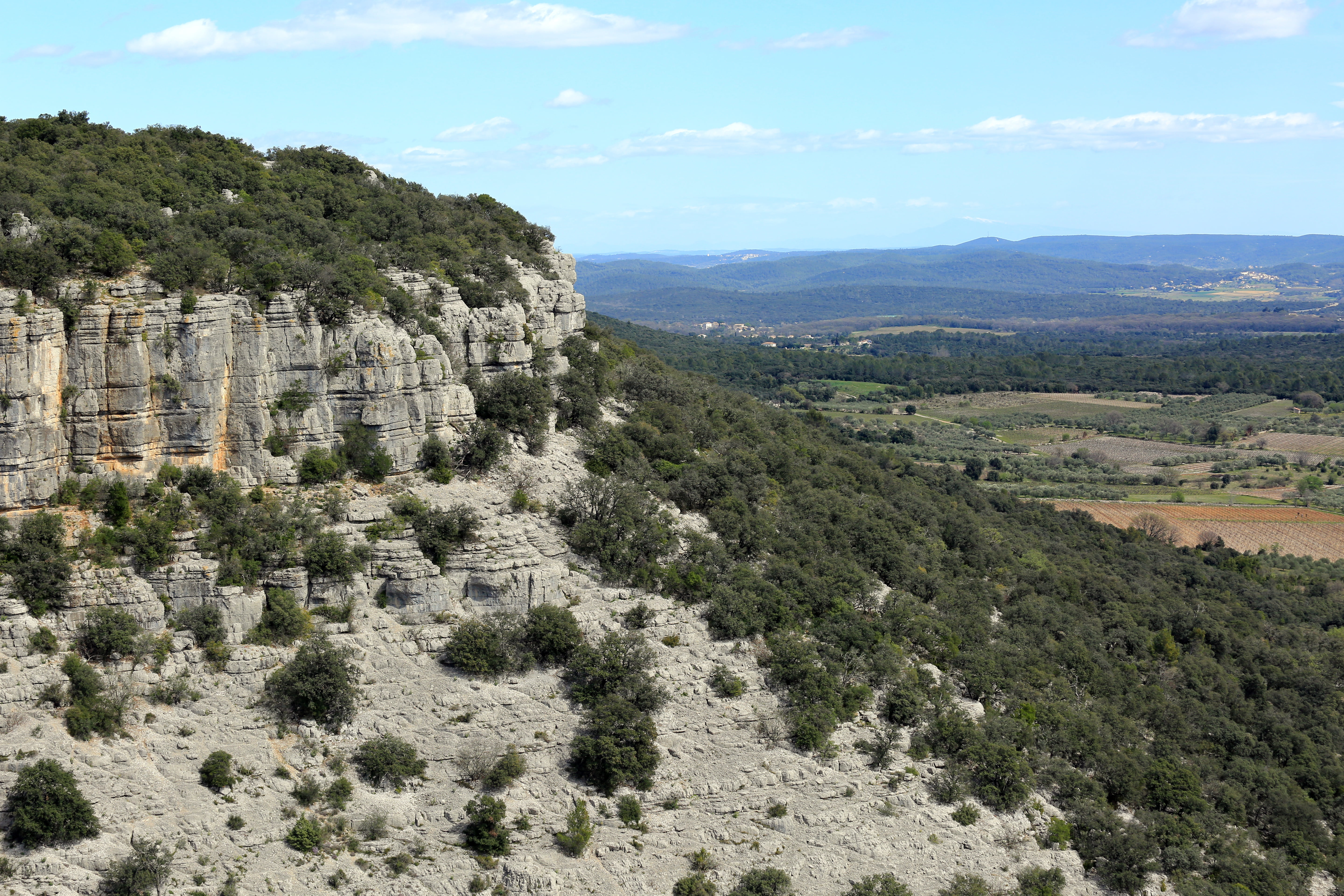 randonnée, 5K, chapelle, de, Hérault, cliff, point, hill, rock - Object, Languedoc-Roussillon, Europe, photo, Gard, défilés, nature, mountain, France, HD Wallpaper