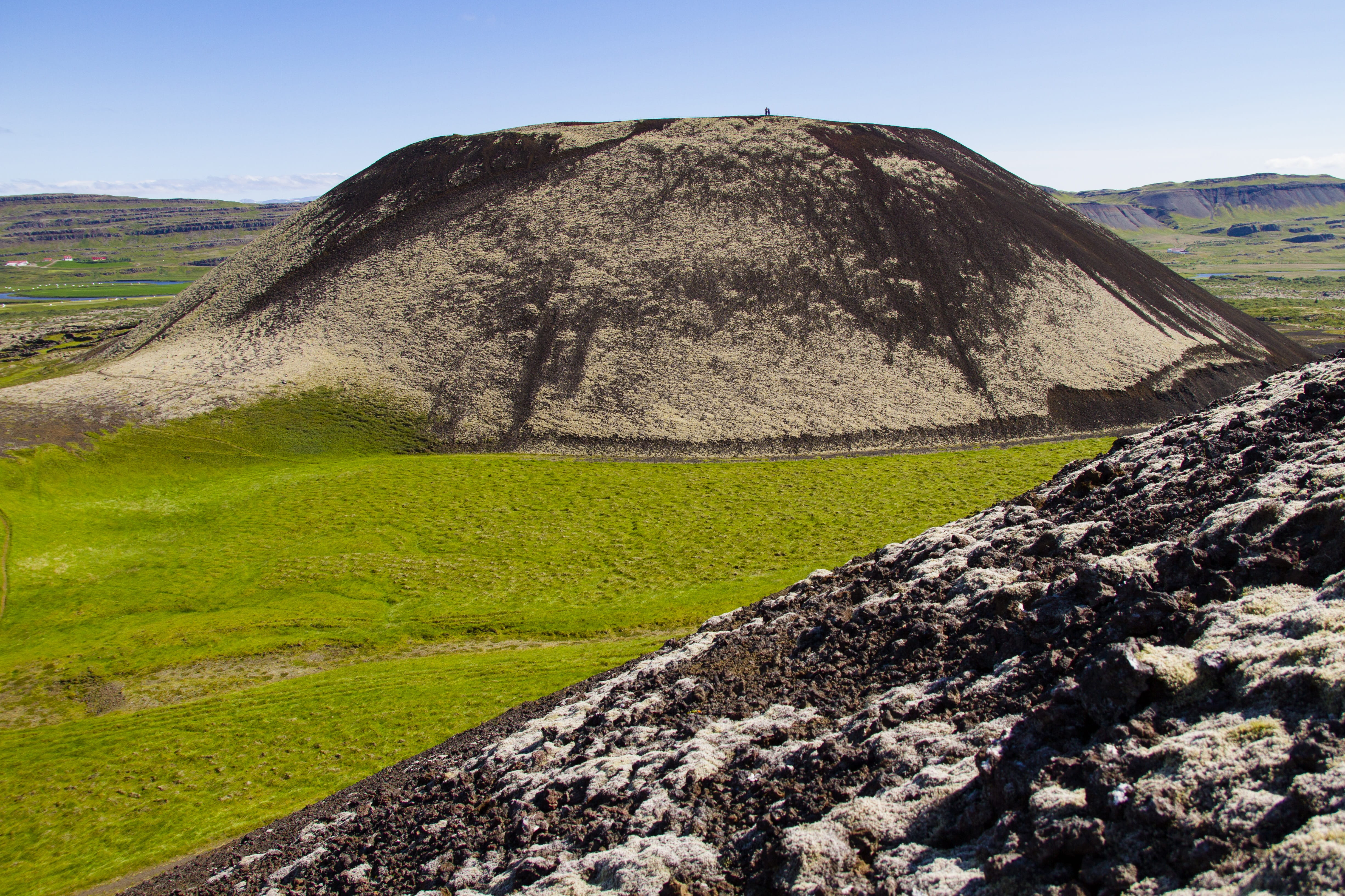 iceland, tranquil scene, geology, no people, land, iceland moss, environment, history, non-urban scene, 4K, ancient civilization, green color, lava, nature, HD Wallpaper