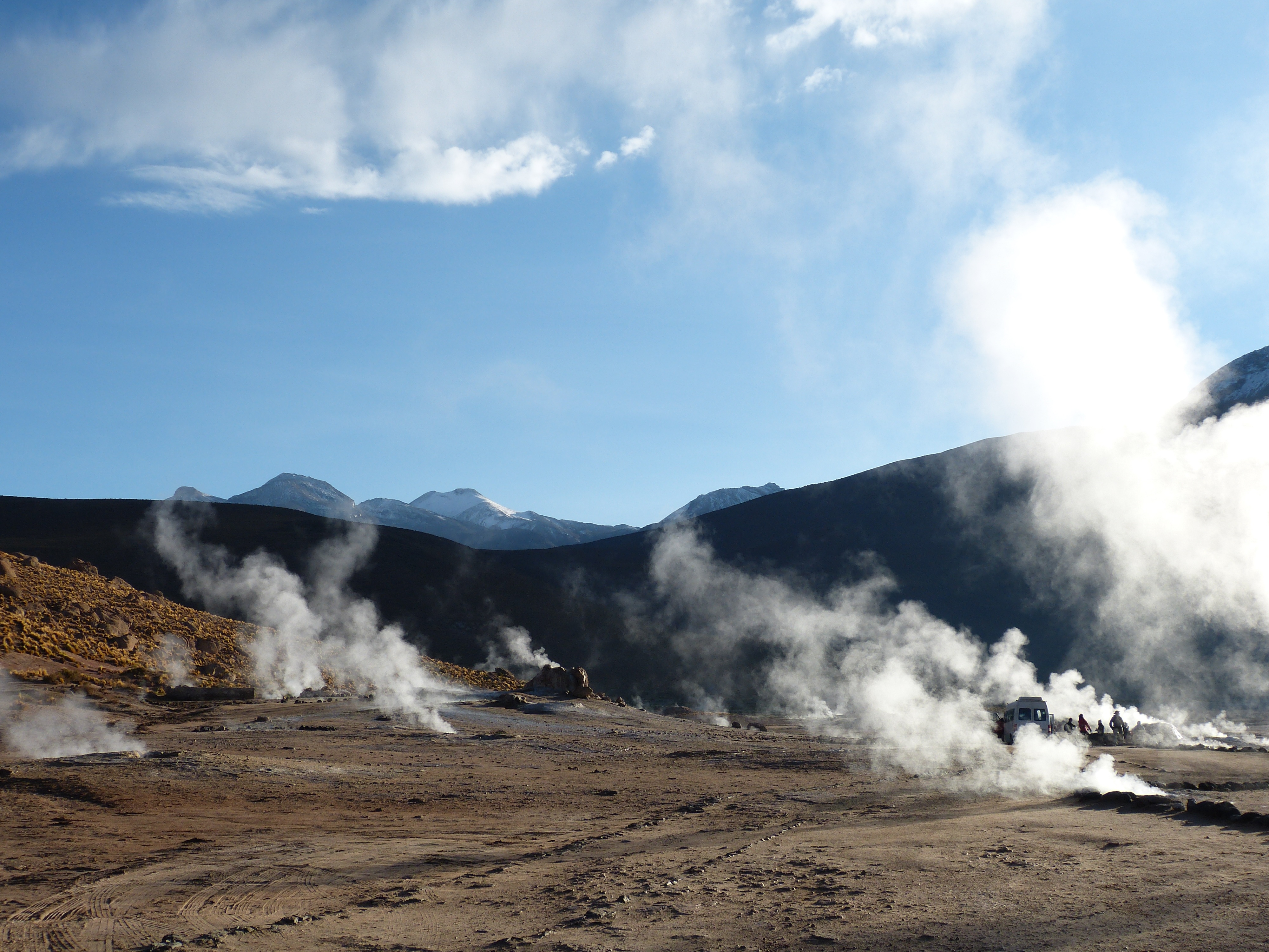 thermal, geyser, pollution, san pedro de atacama, volcano, scenics - nature, environment, volcanism, geology, san pedro, sky, power in nature, nature, beauty in nature, HD Wallpaper
