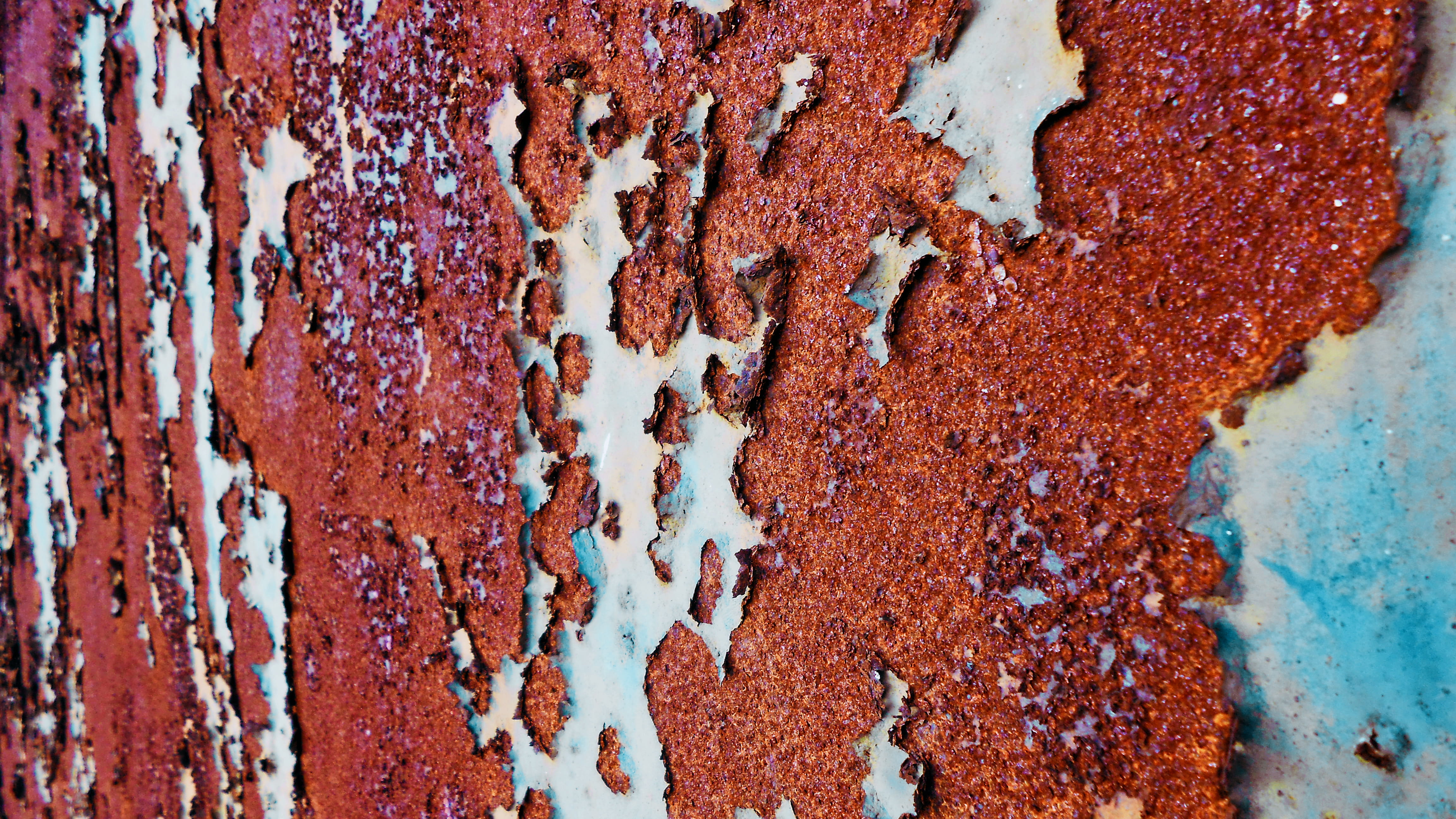 outdoors, weathered, metal, rusted, decline, red, iron, day, deteriorated, damaged, wall - building feature, indonesia, ruined, rough, lichen, no people, HD Wallpaper