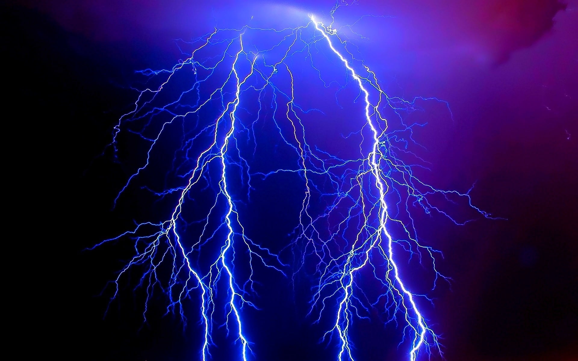 linting, power, sky, exploding, category, shiny, night, light, pattern, motion, electricity, outdoors, glowing, danger, black Color, long exposure, HD Wallpaper