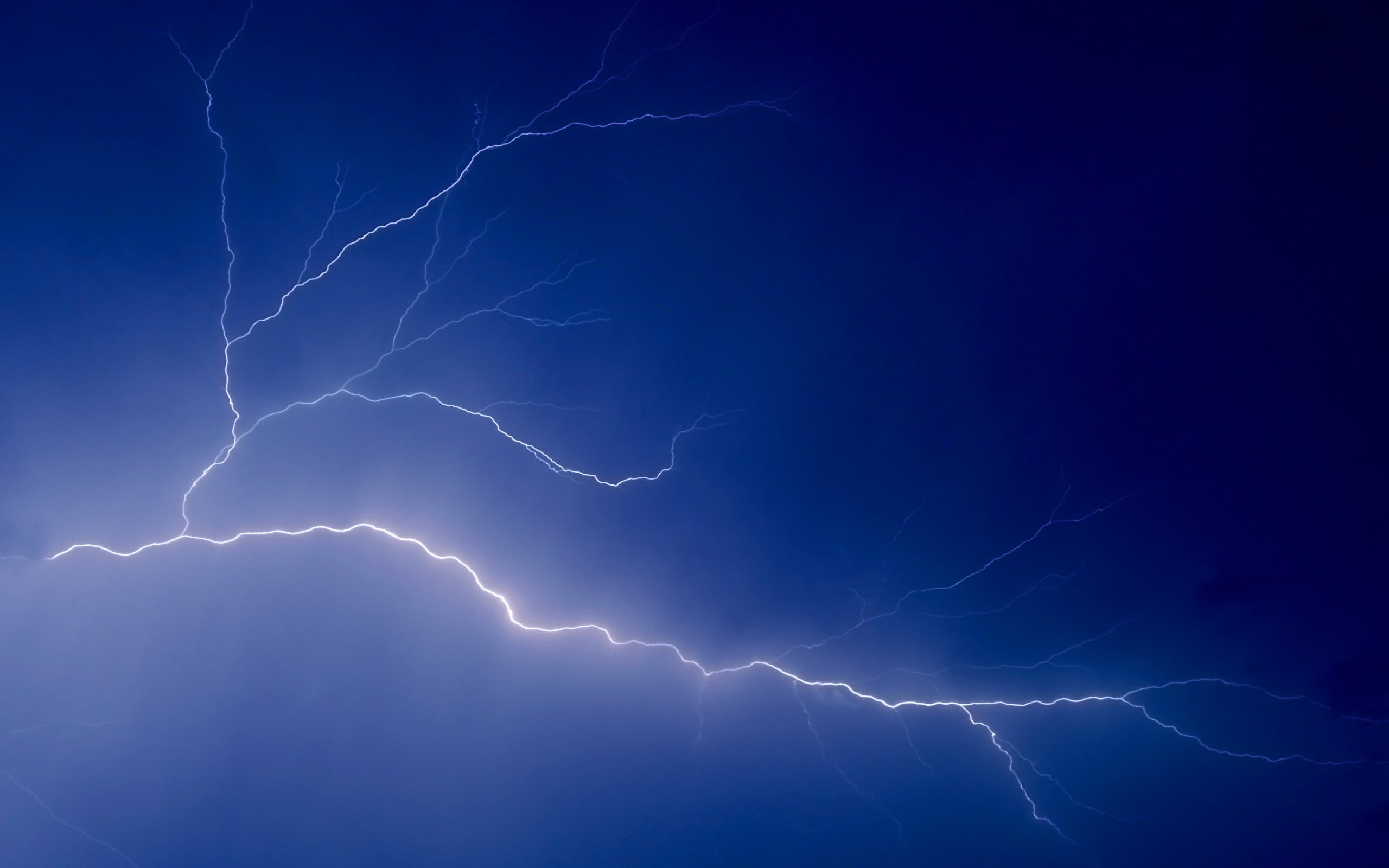 150, lightning, the sky, 2K, category, HD Wallpaper