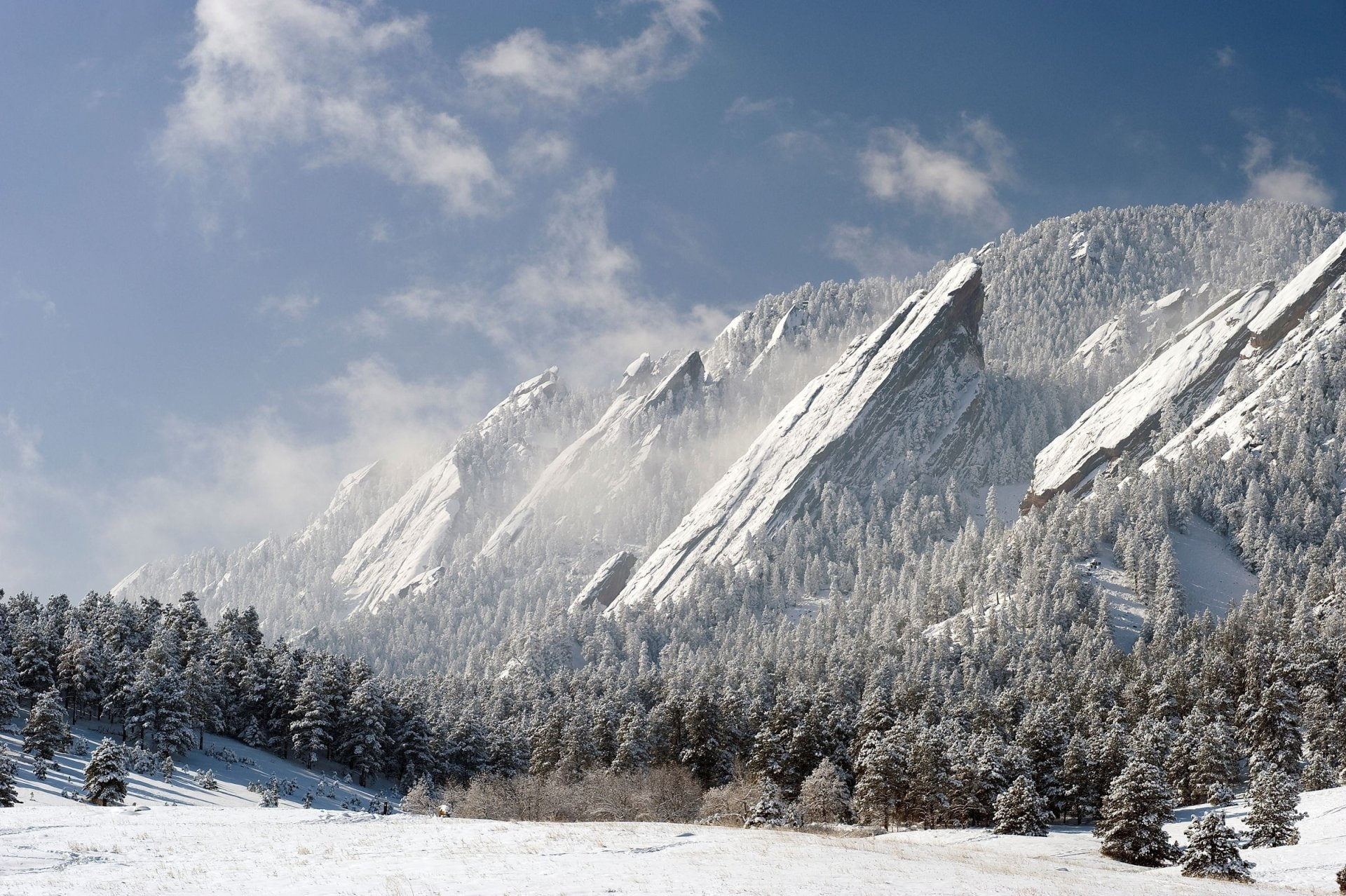 Mountains, Colorado, Mountain, The Flatirons, 1080P, HD Wallpaper