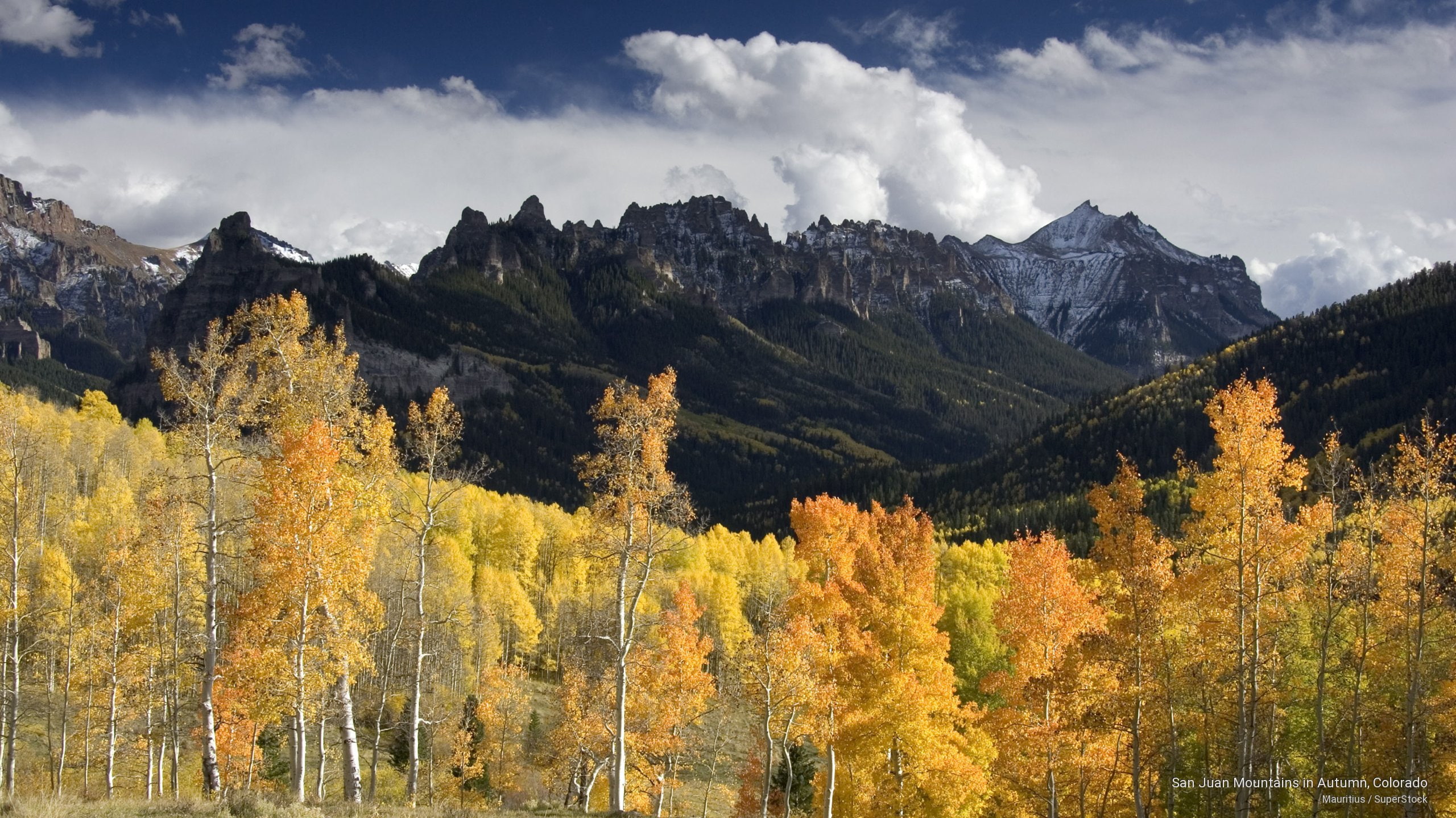 san, colorado, juan, Fall, 2K, mountains, autumn, HD Wallpaper