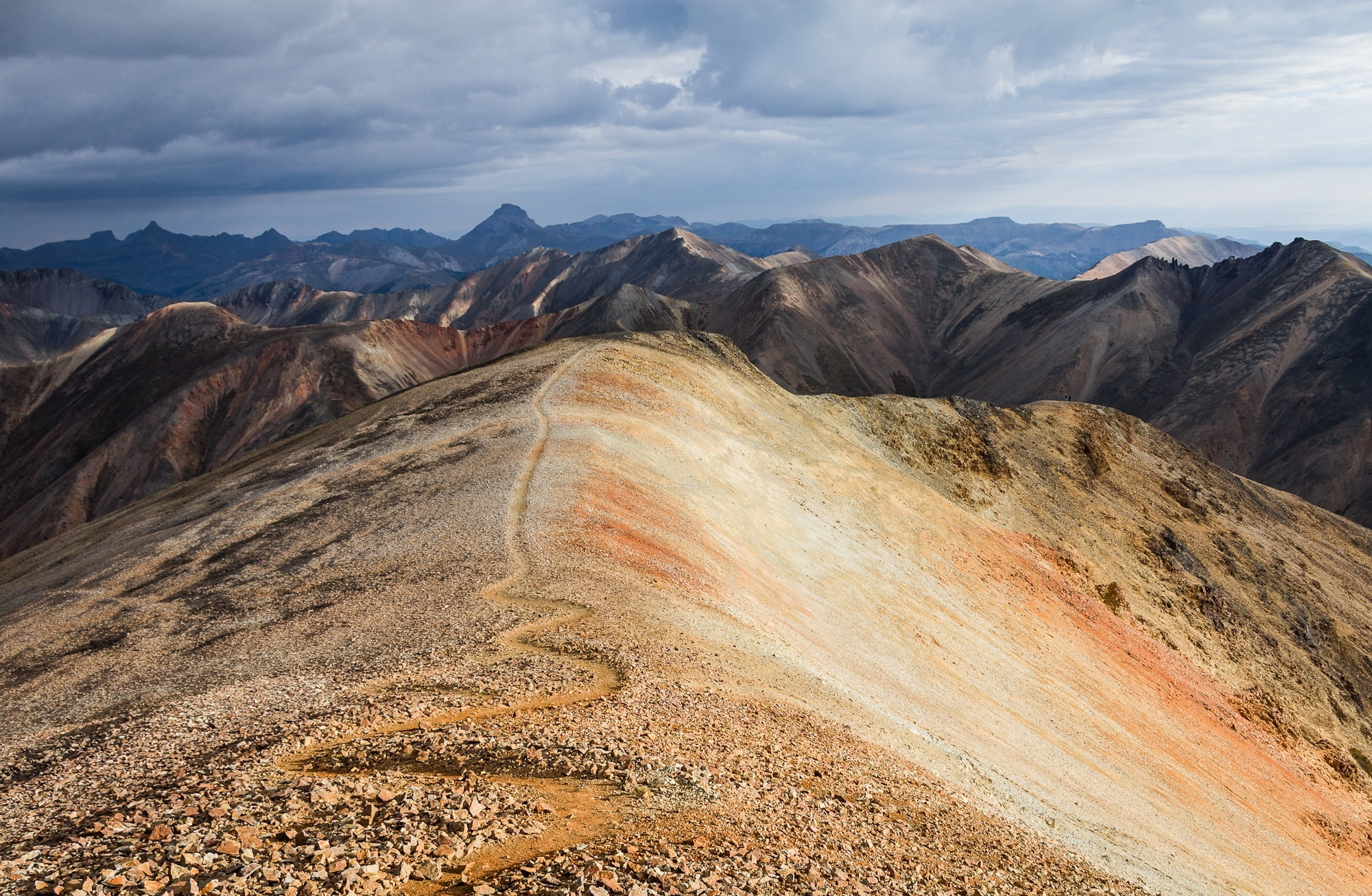 cloud - sky, Peak, united states, sigma1750, idyllic, tranquil scene, Photography, land, climate, sky, Nature, ridge, SanJuanMountains, non-urban scene, HD Wallpaper