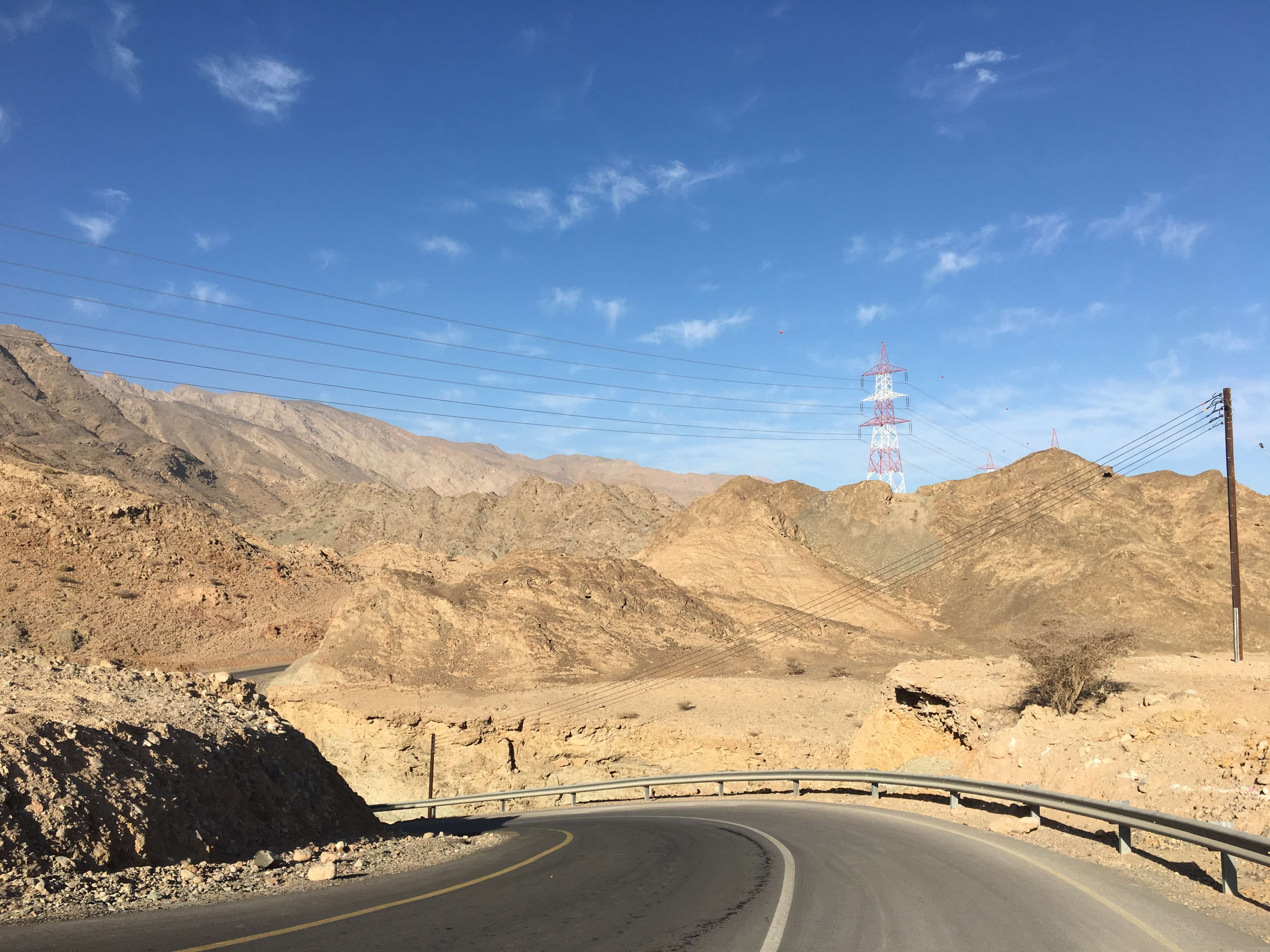 sky, mountain, non-urban scene, outdoors, the way forward, falaj al sham, environment, arid climate, no people, travel destinations, early morning, climate, HD Wallpaper