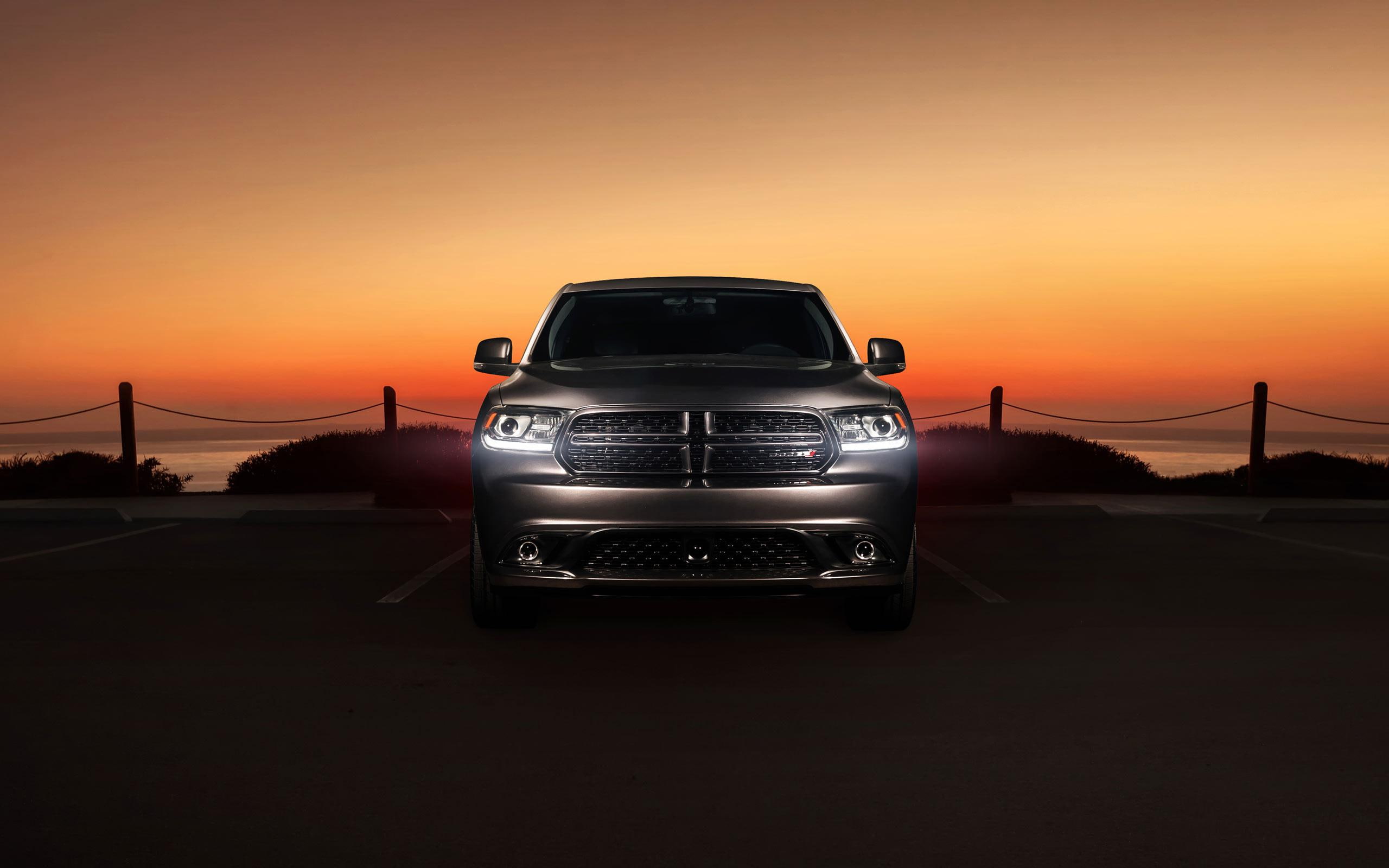 durango, cars, 2K, silver, 2014, dodge, HD Wallpaper