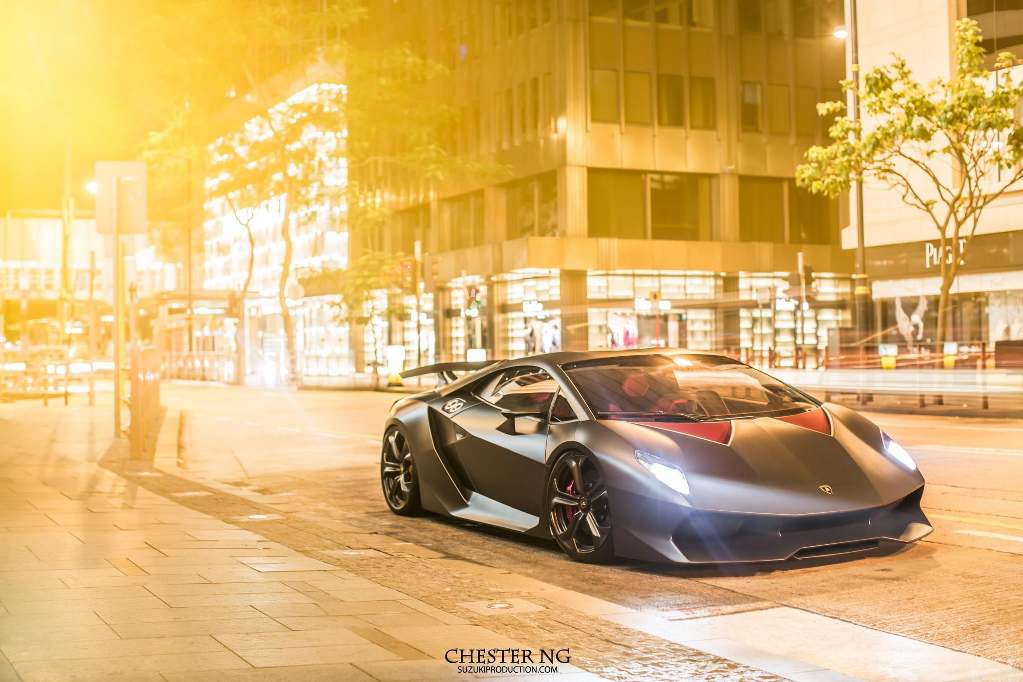 motor vehicle, lens flare, 1080P, Chester ng, digital composite, the sixth element, built structure, street, on the move, nature, mode of transportation, HD Wallpaper