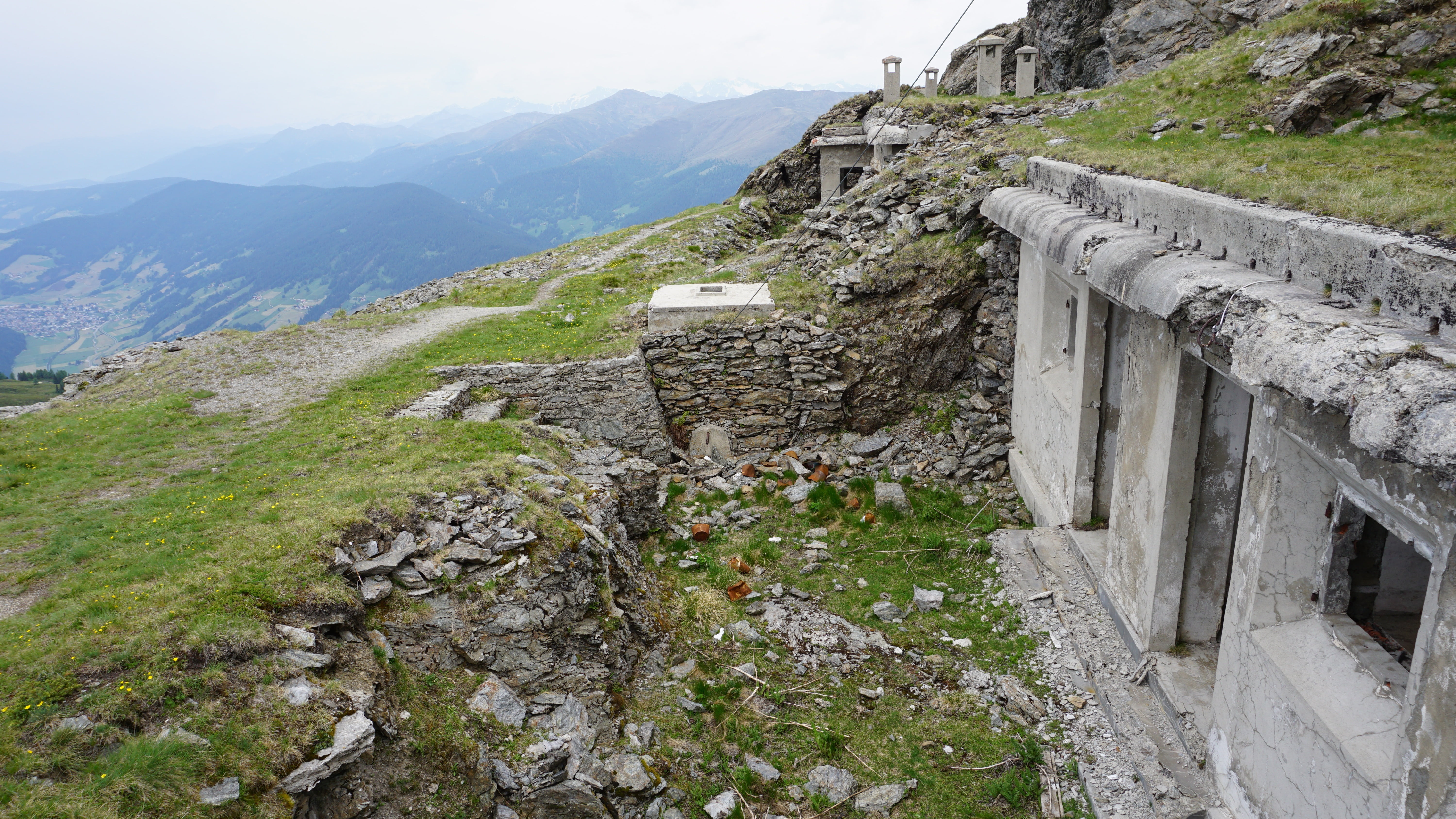 world war, built structure, ruin, architecture, mountain range, south tyrol, land, ancient civilization, stone wall, commemorate, outdoors, travel destinations, HD Wallpaper