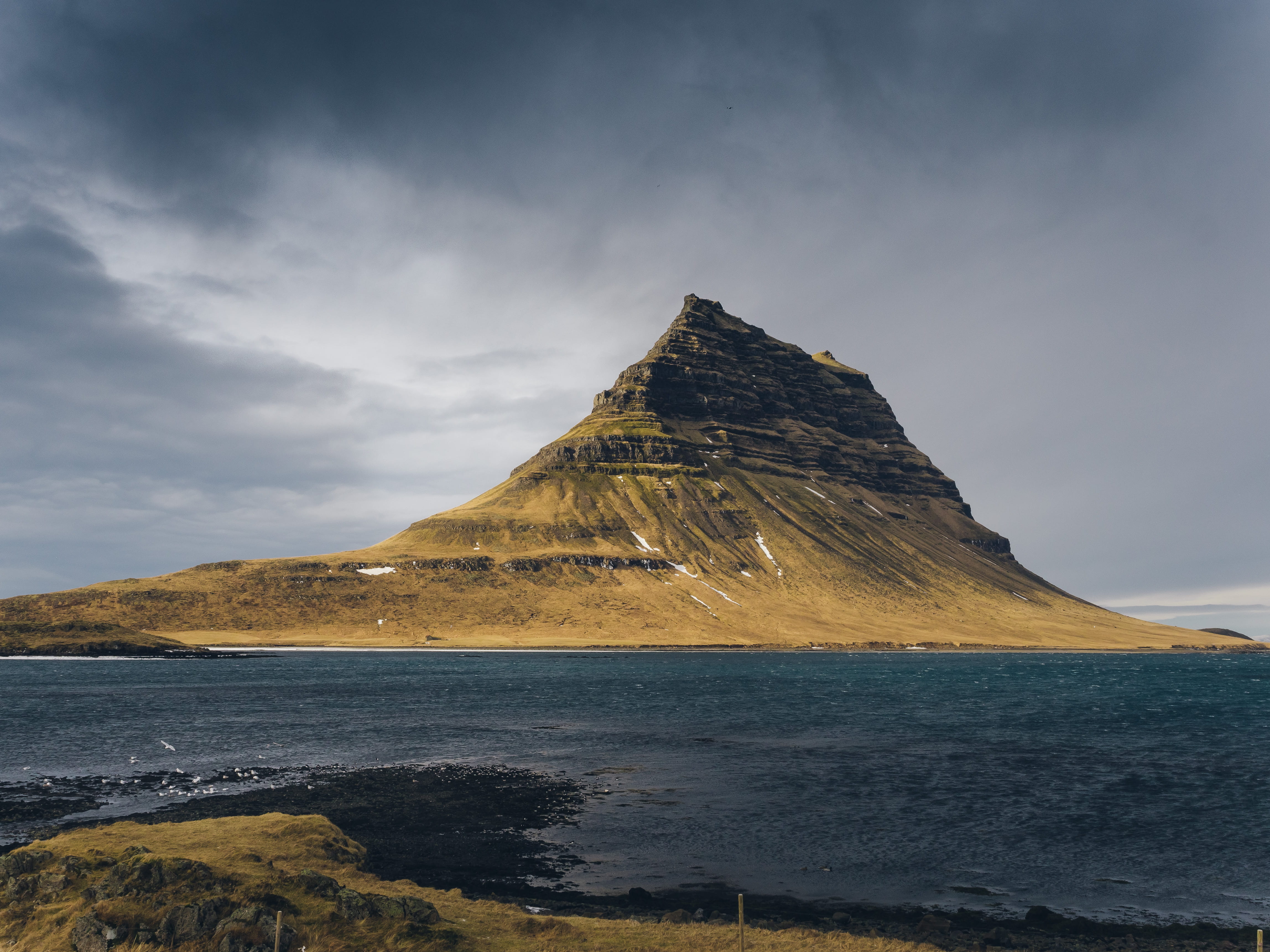 scenics, ocean, travel, low, travel Destinations, island, sky, fjord, body, sea, tourism, outdoors, trip, mountain Peak, atlantic Ocean, summer, country, HD Wallpaper