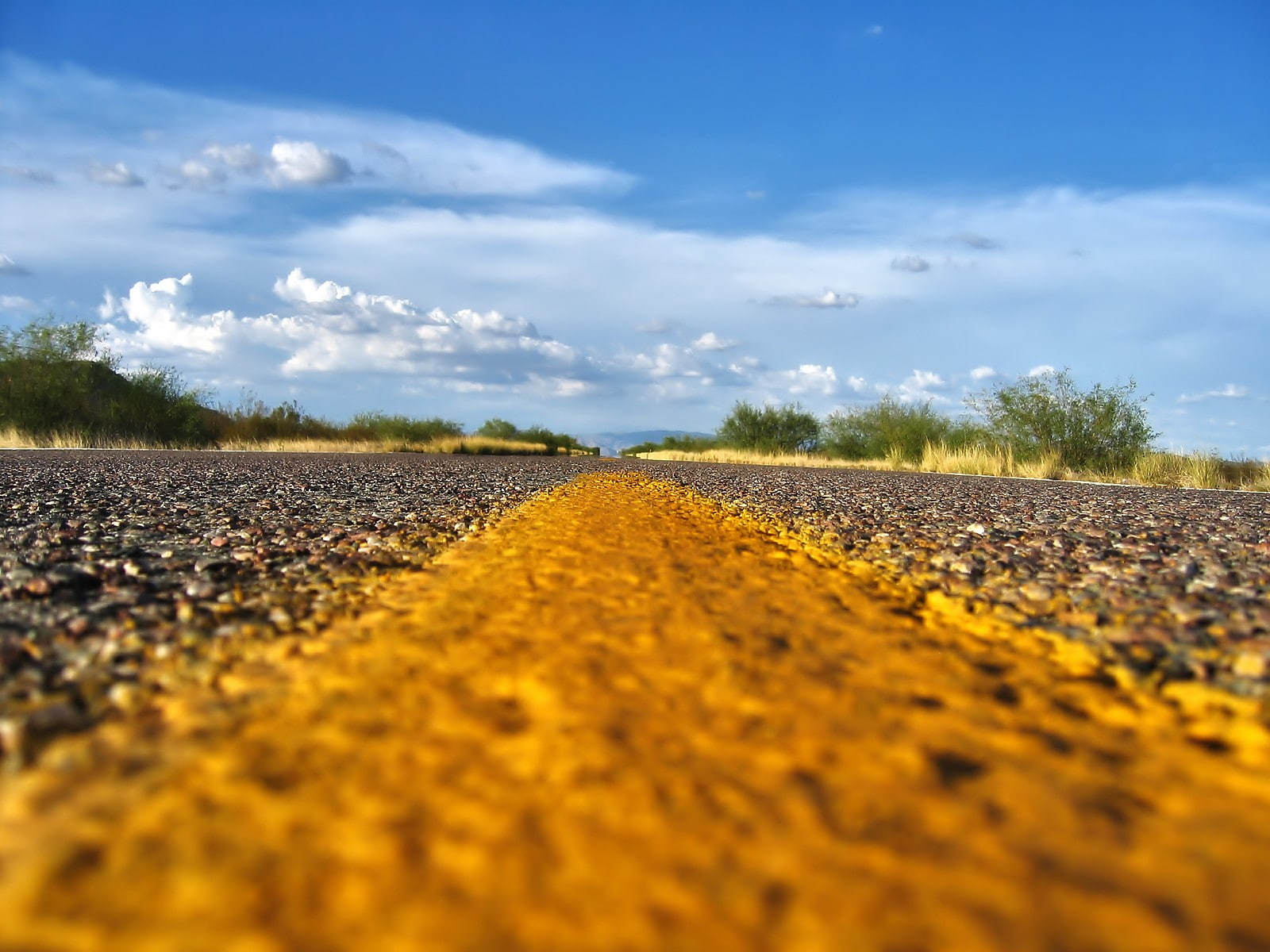 surface level, yellow, nature, landscape, beauty in nature, land, agriculture, cloud - sky, sunlight, plant, gravel, outdoors, no people, 720P, selective focus, HD Wallpaper