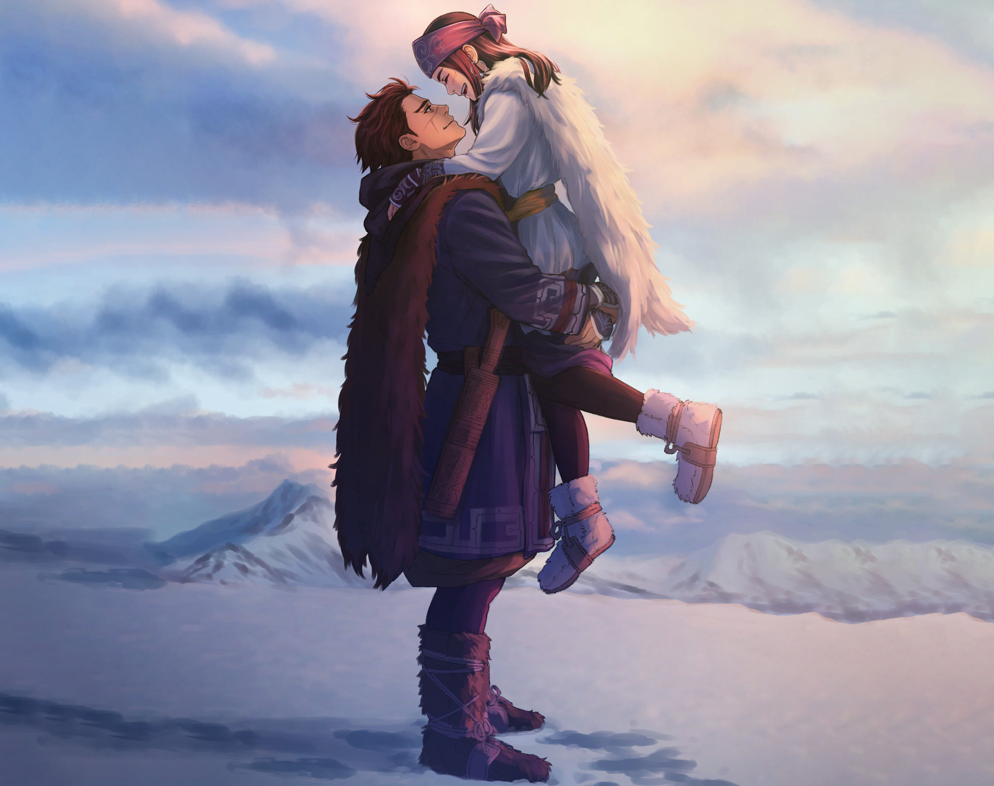 2K, Asirpa (Golden Kamuy), Golden Kamuy, Anime, Sugimoto Saichi, HD Wallpaper