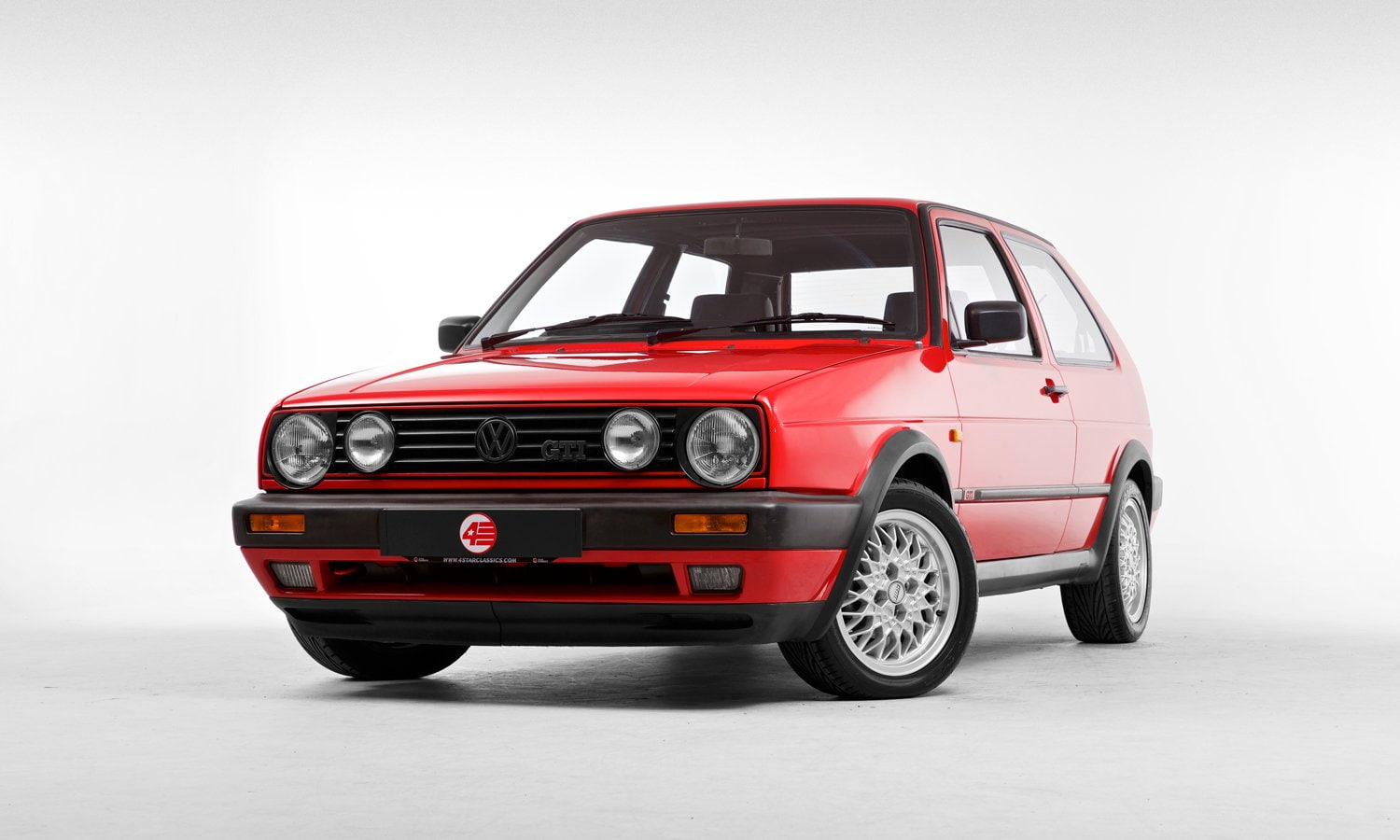 720P, gti, volkswagen, mk2, golf, uk-spec, 1989, cars, HD Wallpaper