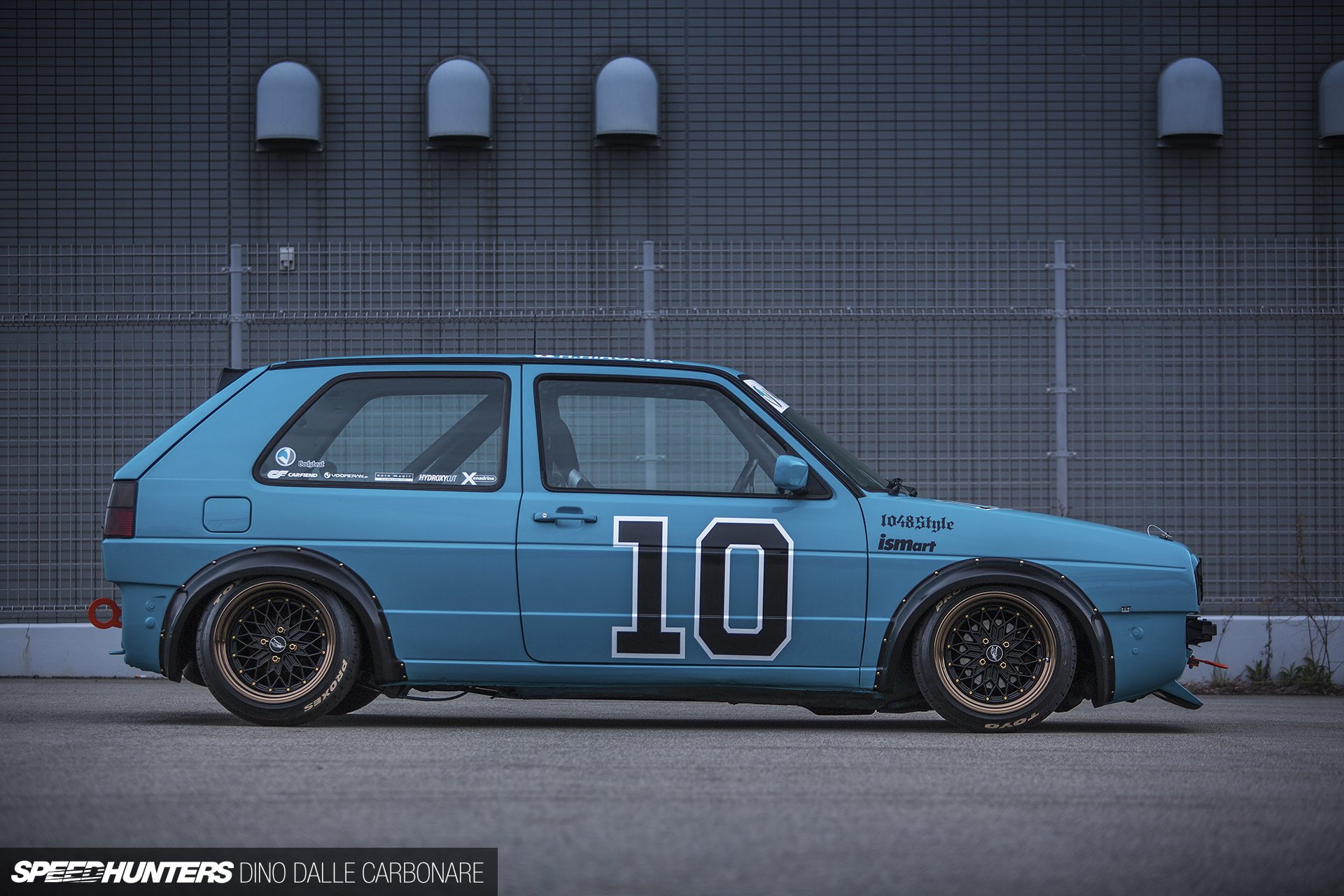 race, volkswagen, tuning, 1080P, racing, mk2, golf, HD Wallpaper