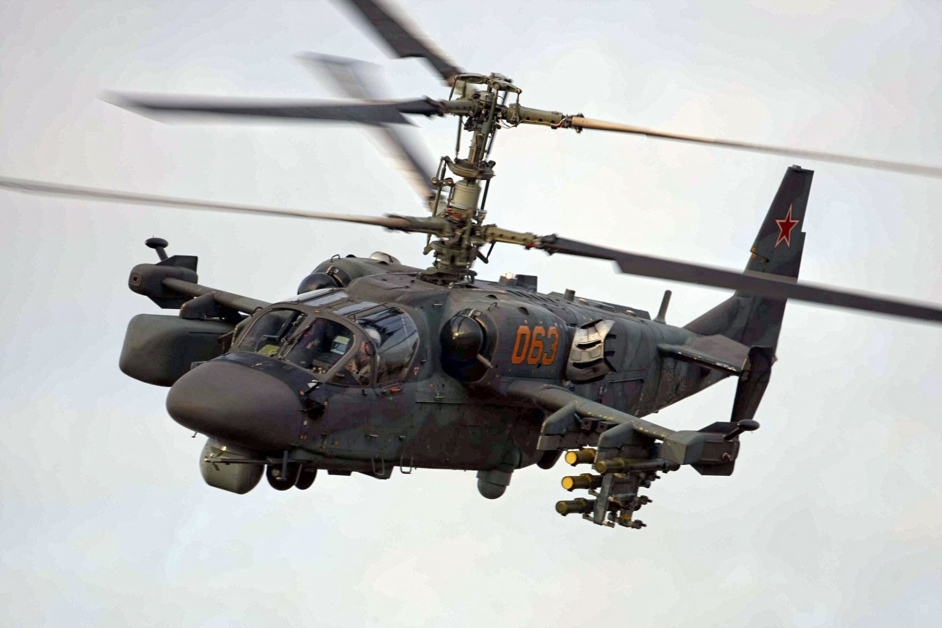 Military Helicopters, Kamov Ka-52 Alligator, 1080P, HD Wallpaper