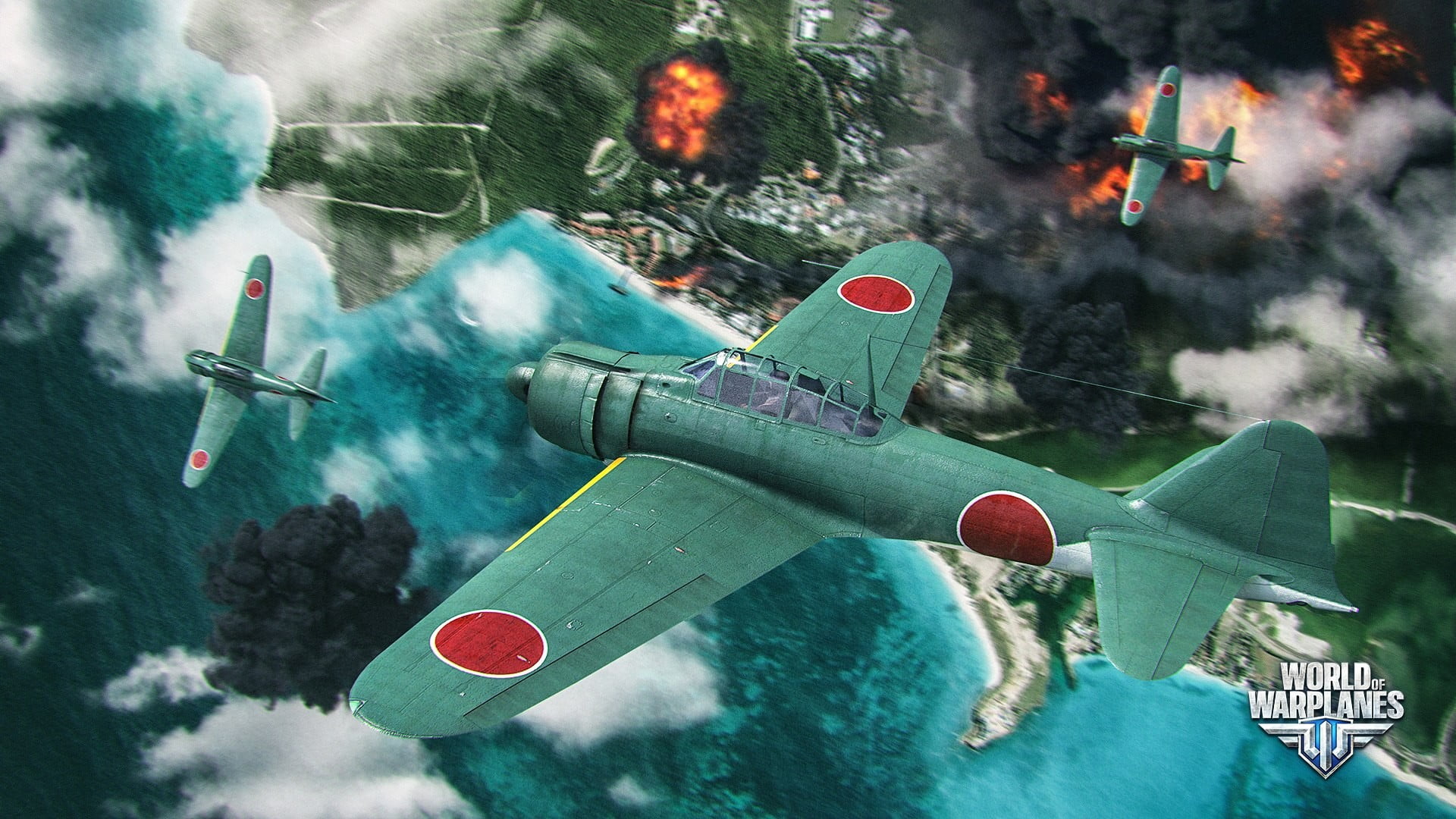 World of Warplanes, sign, transportation, close-up, water, 1080P, toy, motion, airplane, smoke - physical structure, cold temperature, wargaming, communication, HD Wallpaper