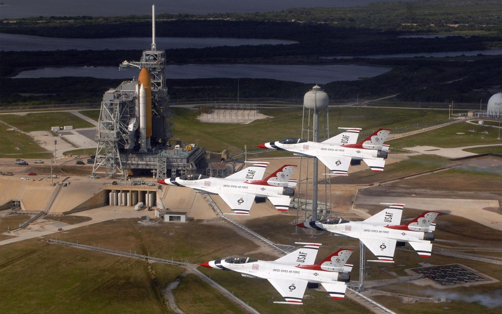 aircraft, General Dynamics F-16 Fighting Falcon, 720P, NASA, HD Wallpaper