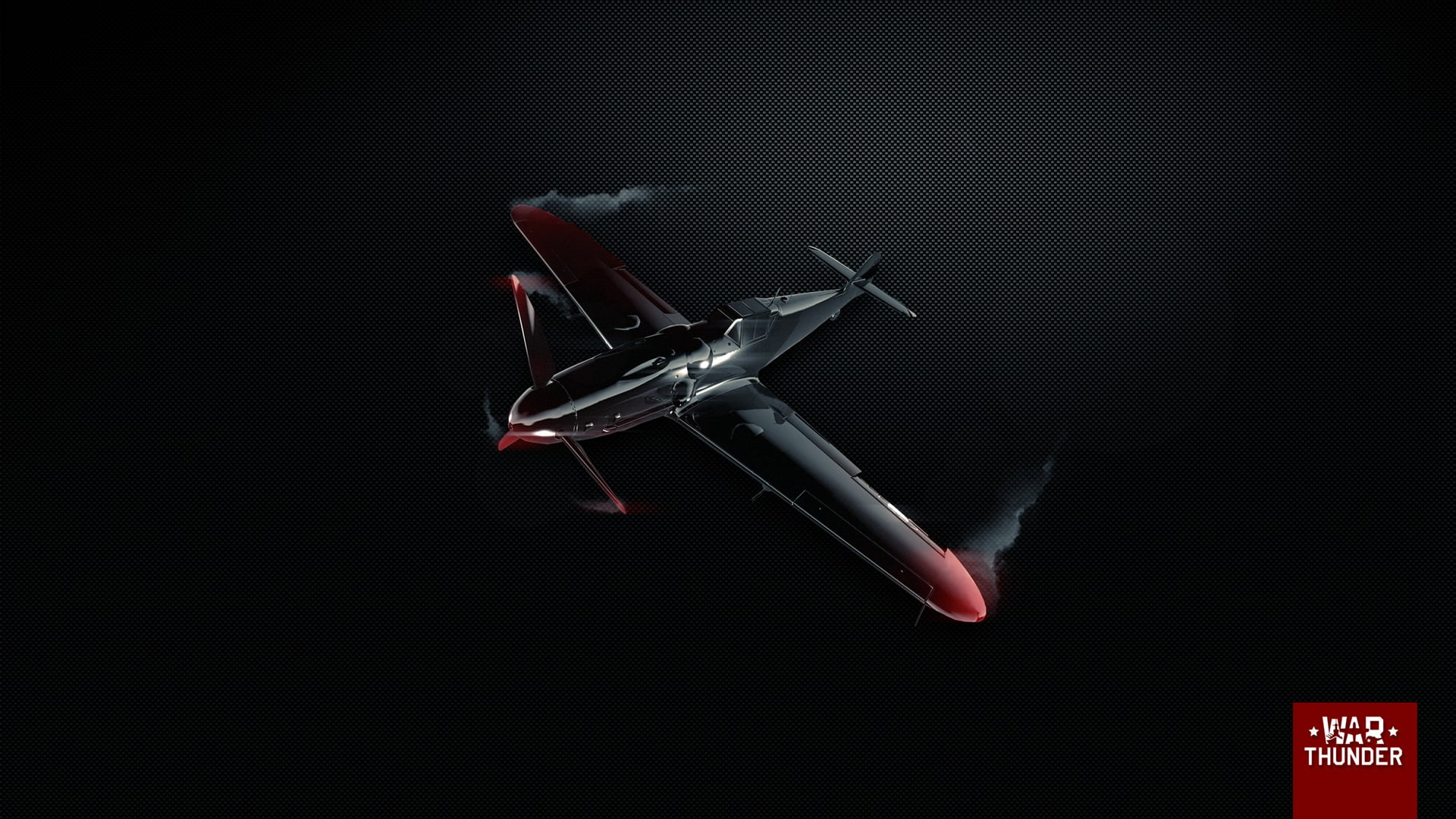 airplane, plane, text, red, black background, representation, 1080P, War Thunder, copy space, mid-air, no people, communication, video games, close-up, HD Wallpaper
