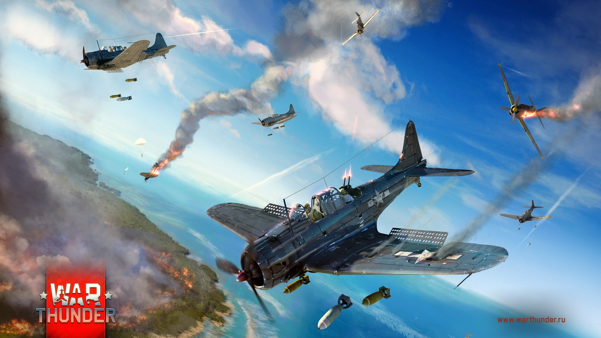 1080P, War Thunder, Gaijin Entertainment, airplane, video games, HD Wallpaper