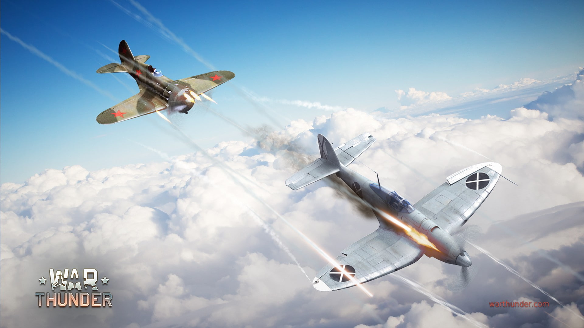 air vehicle, flying, courage, airplane, War Thunder, sky, teamwork, people, cooperation, emotion, mode of transportation, nature, outdoors, 1080P, transportation, HD Wallpaper