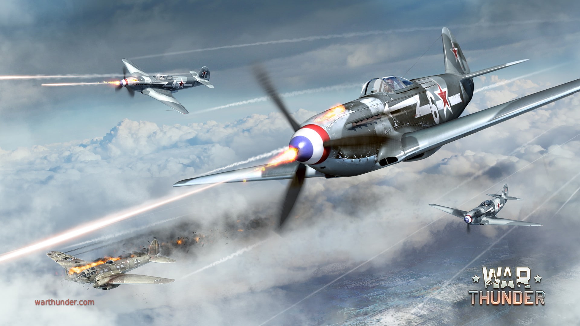 Gaijin Entertainment, video games, War Thunder, airplane, 1080P, HD Wallpaper