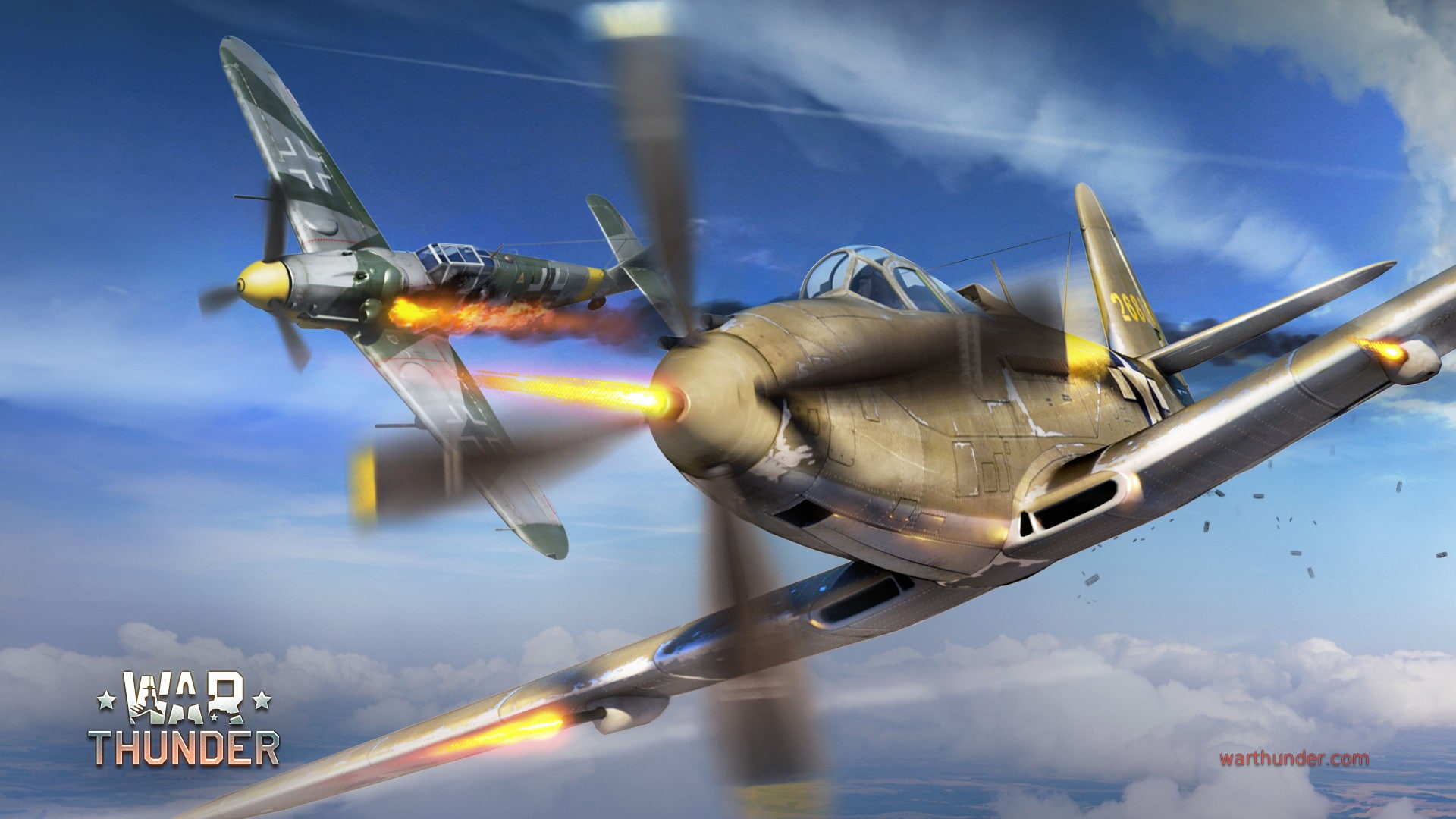airshow, nature, plane, day, Gaijin Entertainment, airplane, aerospace industry, no people, mid-air, on the move, sky, fighter plane, travel, motion, air vehicle, HD Wallpaper