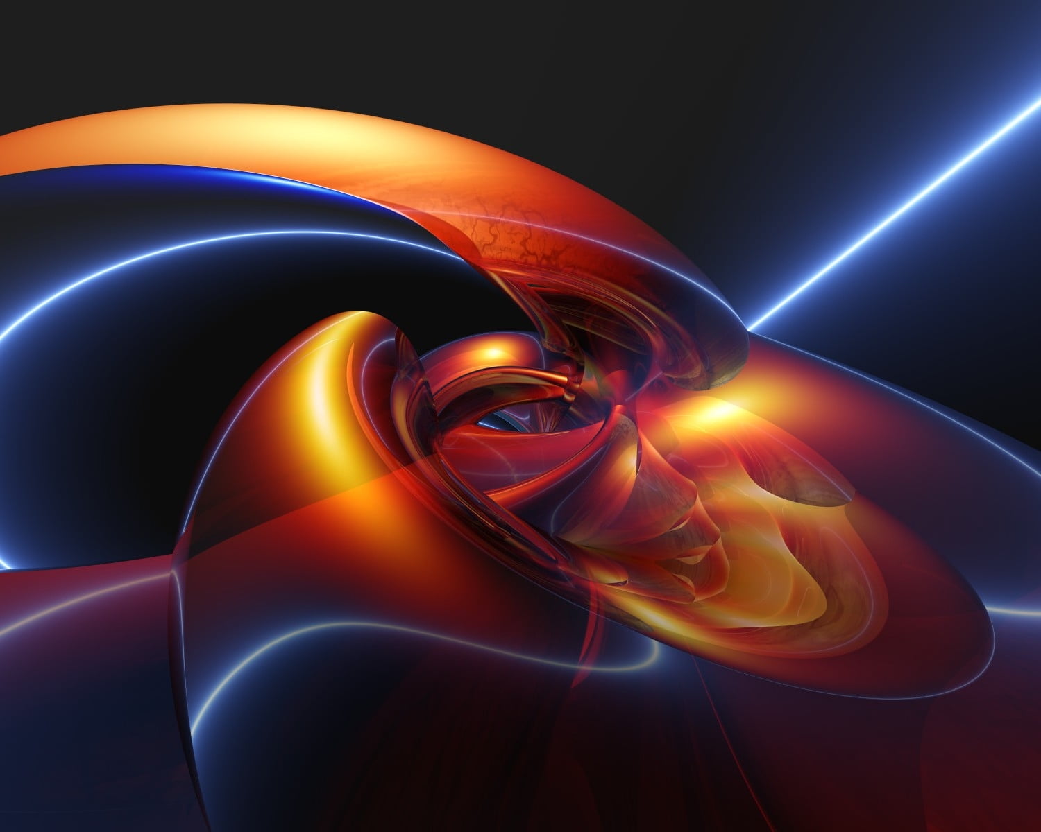 digital composite, swirl, compound, long exposure, backgrounds, digitally Generated Image, dark, fractal, technology, glowing, fantasy, glass, speed, curve, HD Wallpaper