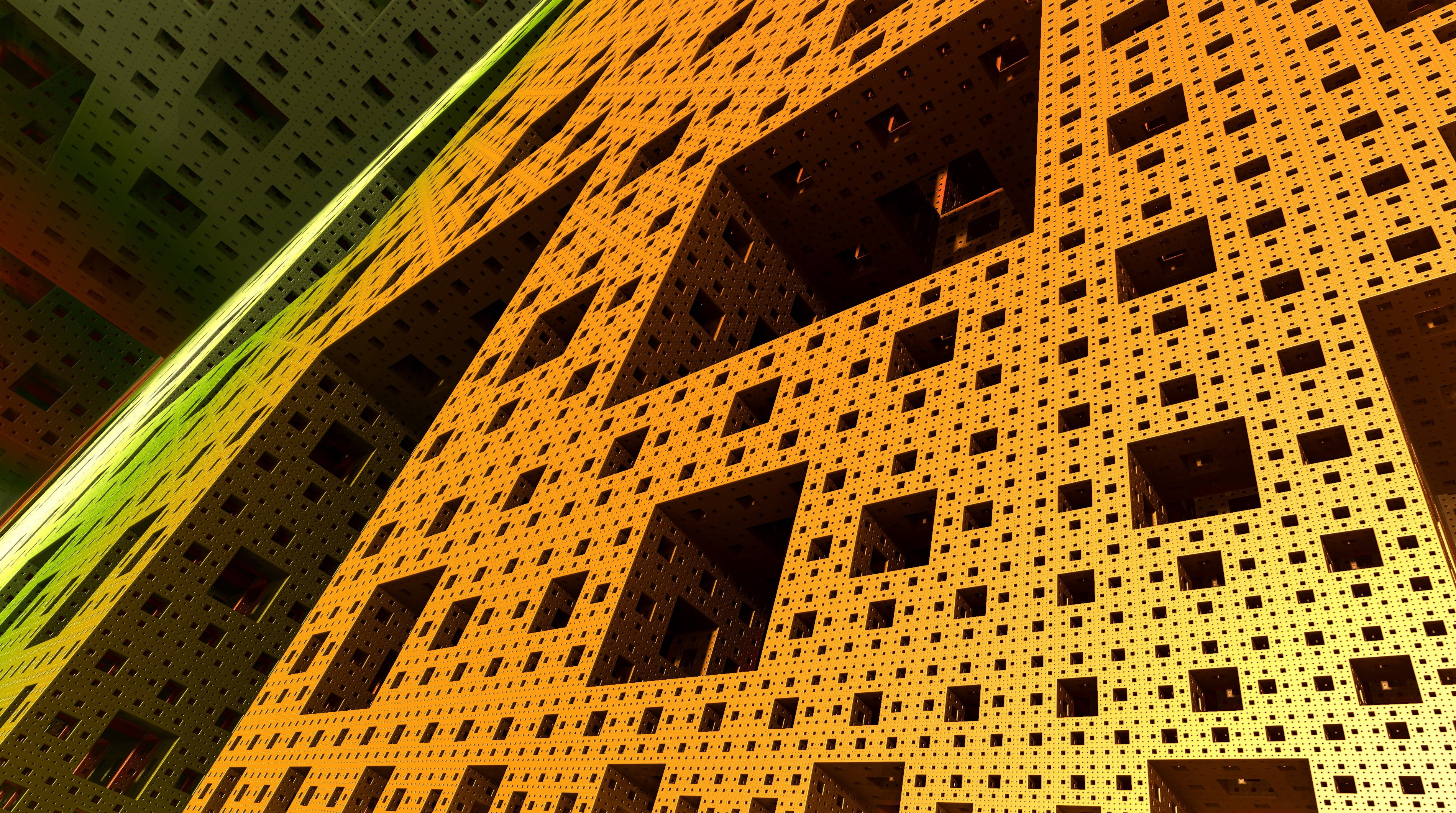 graphic, wall - building feature, apartment, window, ocher, architecture, wall, 2K, backgrounds, city, aerial, outdoors, shot, yellow, full frame, nature, HD Wallpaper