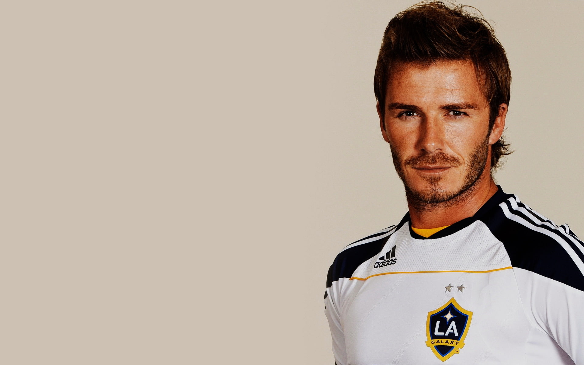 sportsman, football player, man, david, 1080P, beckham, smile, HD Wallpaper