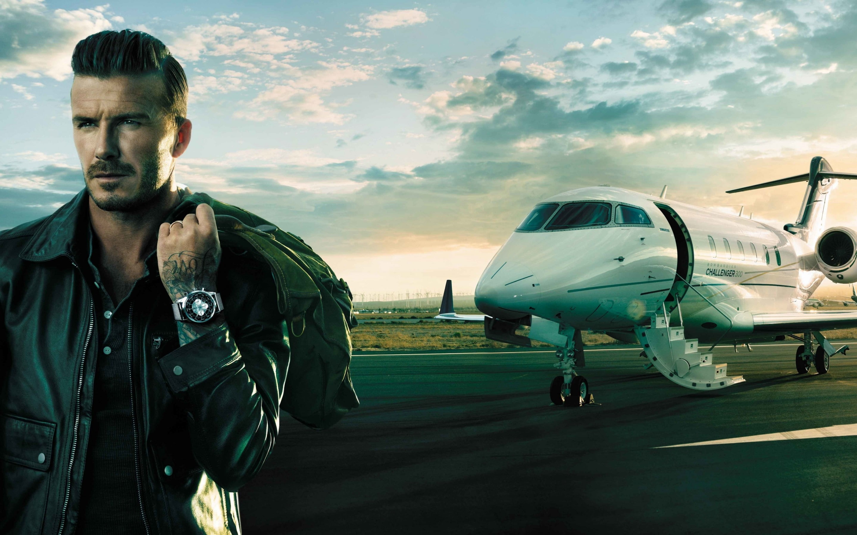david, 2K, watch, beckham, dude, aircraft, airplane, HD Wallpaper
