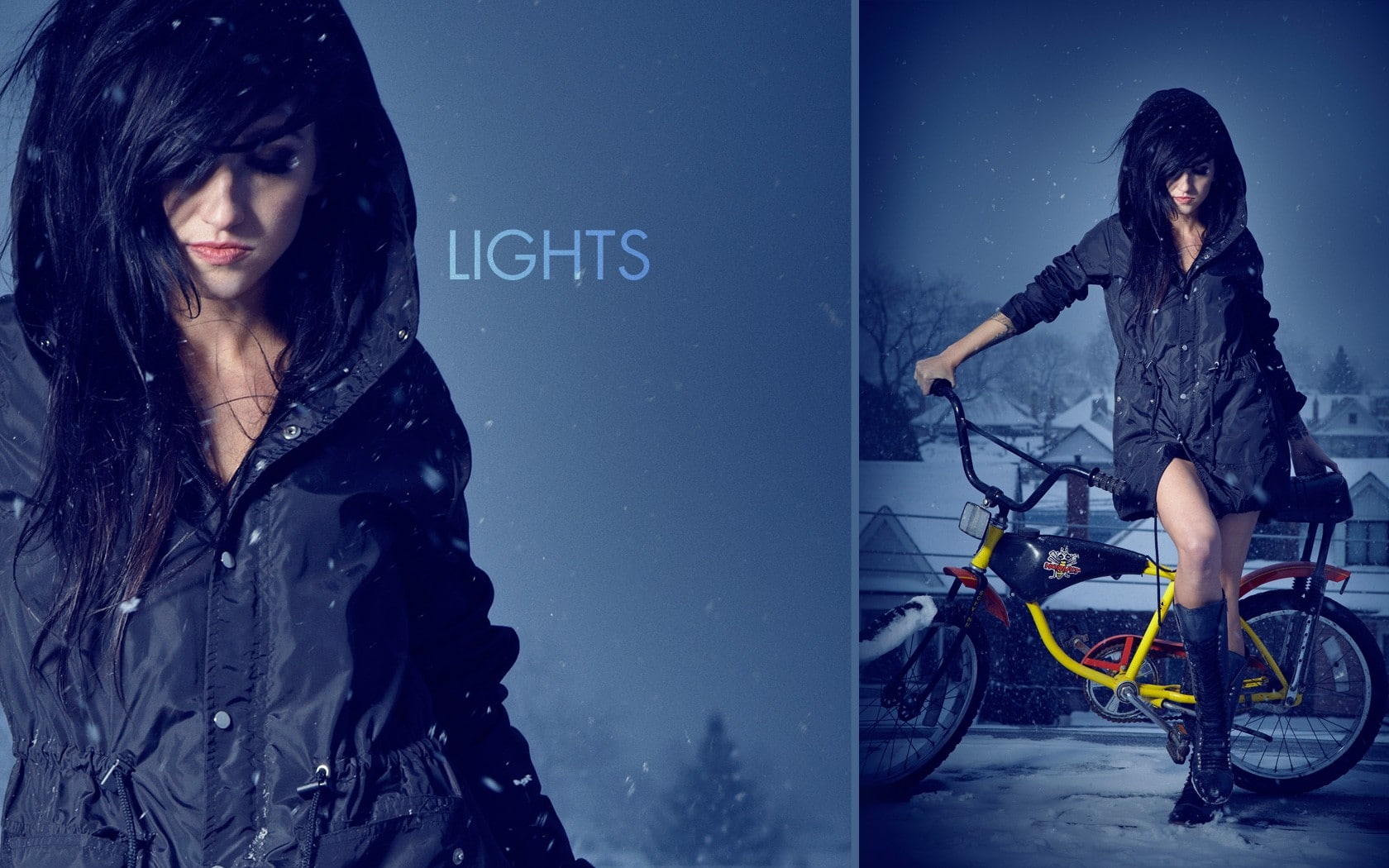 Lights Valerie Poxleitner, hd, people, hot, art, girls, poxleitner, lights, valerie, 720P, x, HD Wallpaper