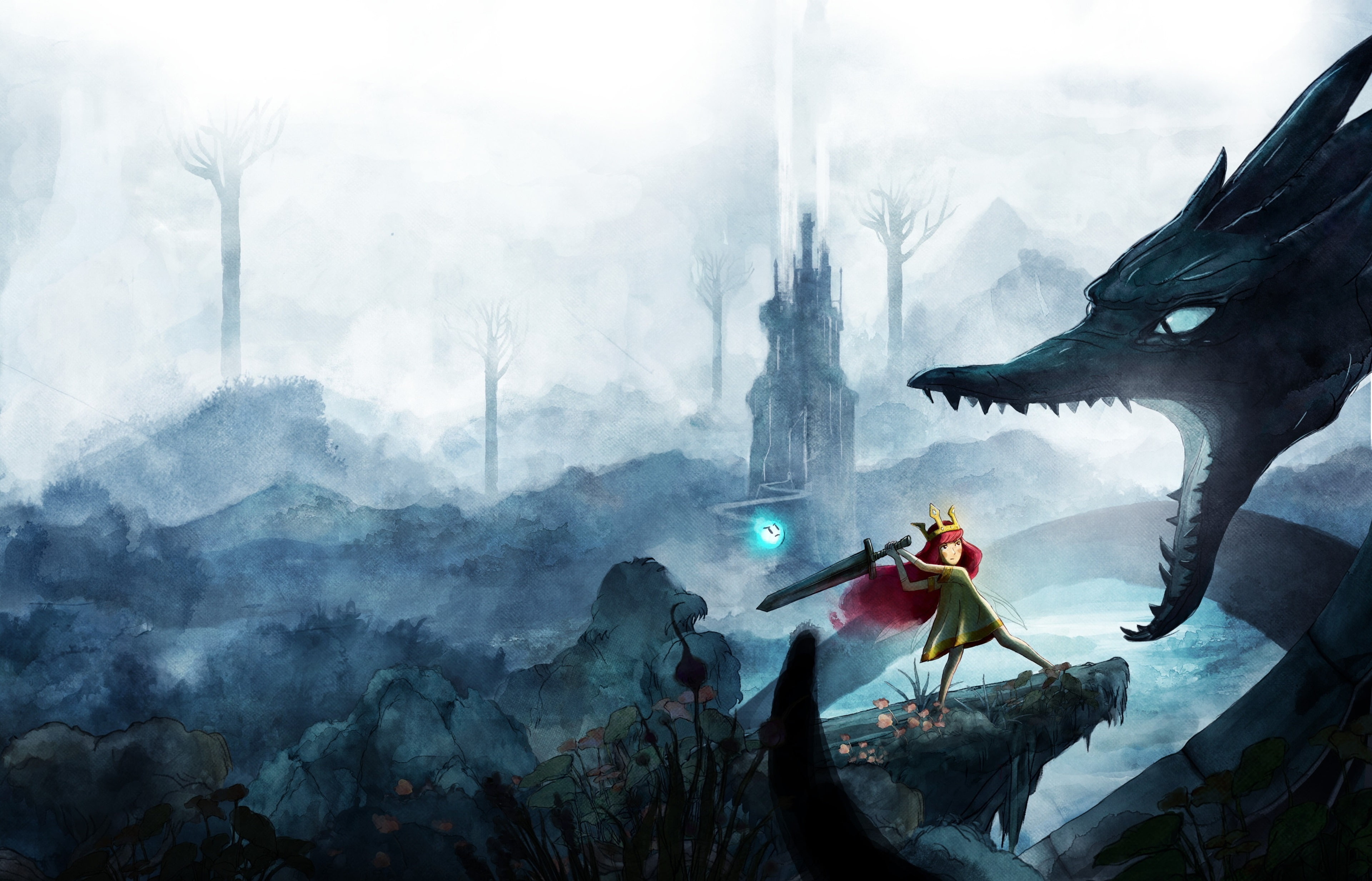 4K, child of light 4k desktop  hd widescreen, HD Wallpaper
