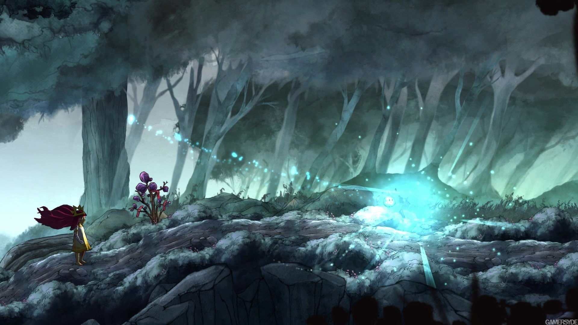 Ubisoft, Child of Light, Aurora, 1080P, HD Wallpaper