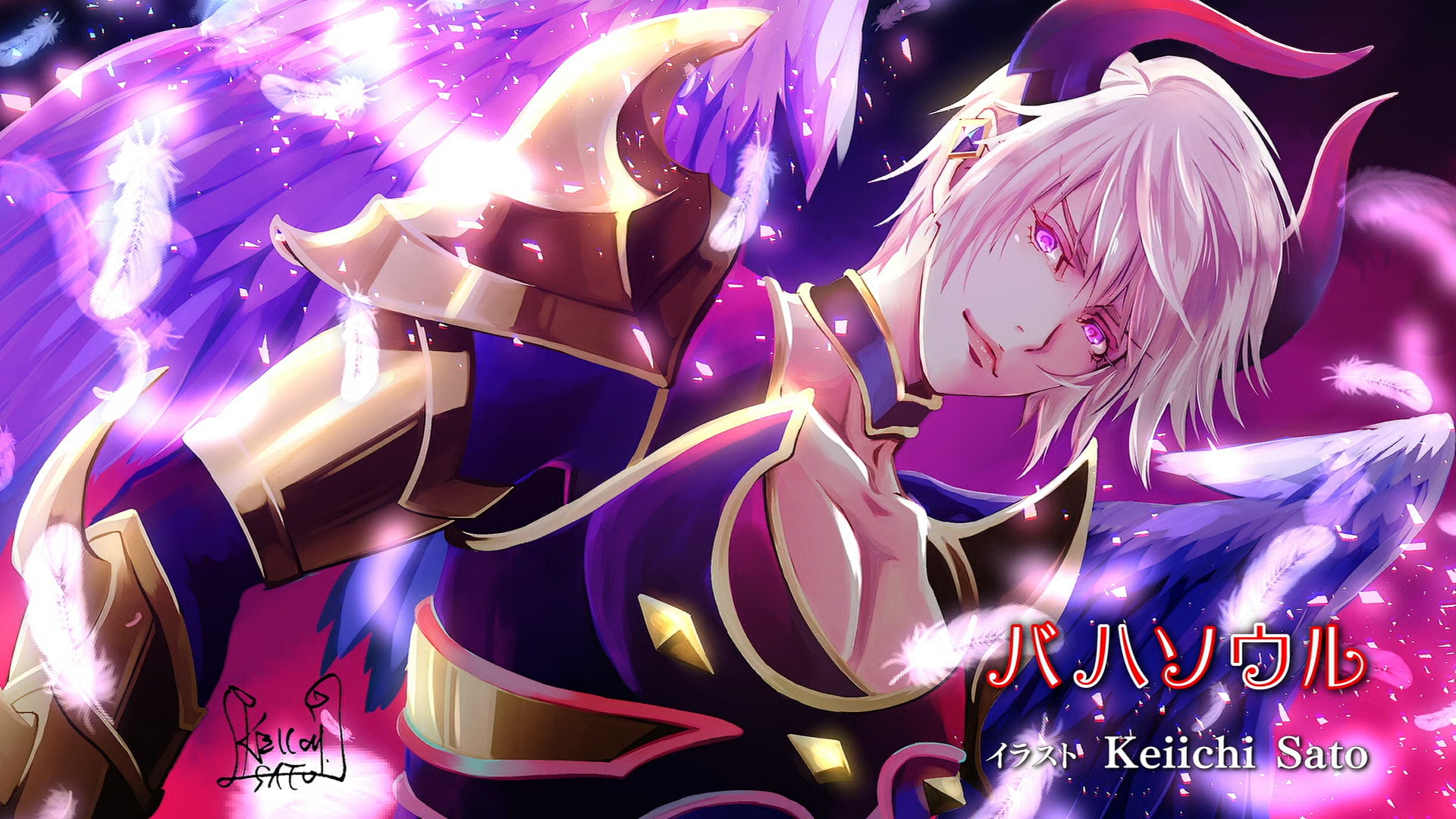 Lucifer (Rage of Bahamut: Genesis), 1080P, Anime, Rage of Bahamut: Genesis, HD Wallpaper