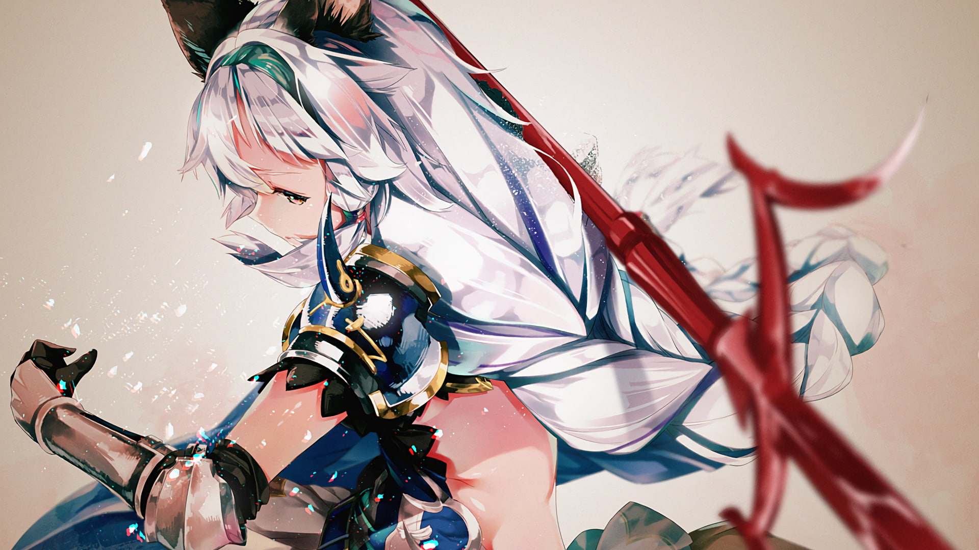 Granblue Fantasy, artwork, 1080P, anime, Heles (Granblue Fantasy), anime girls, HD Wallpaper