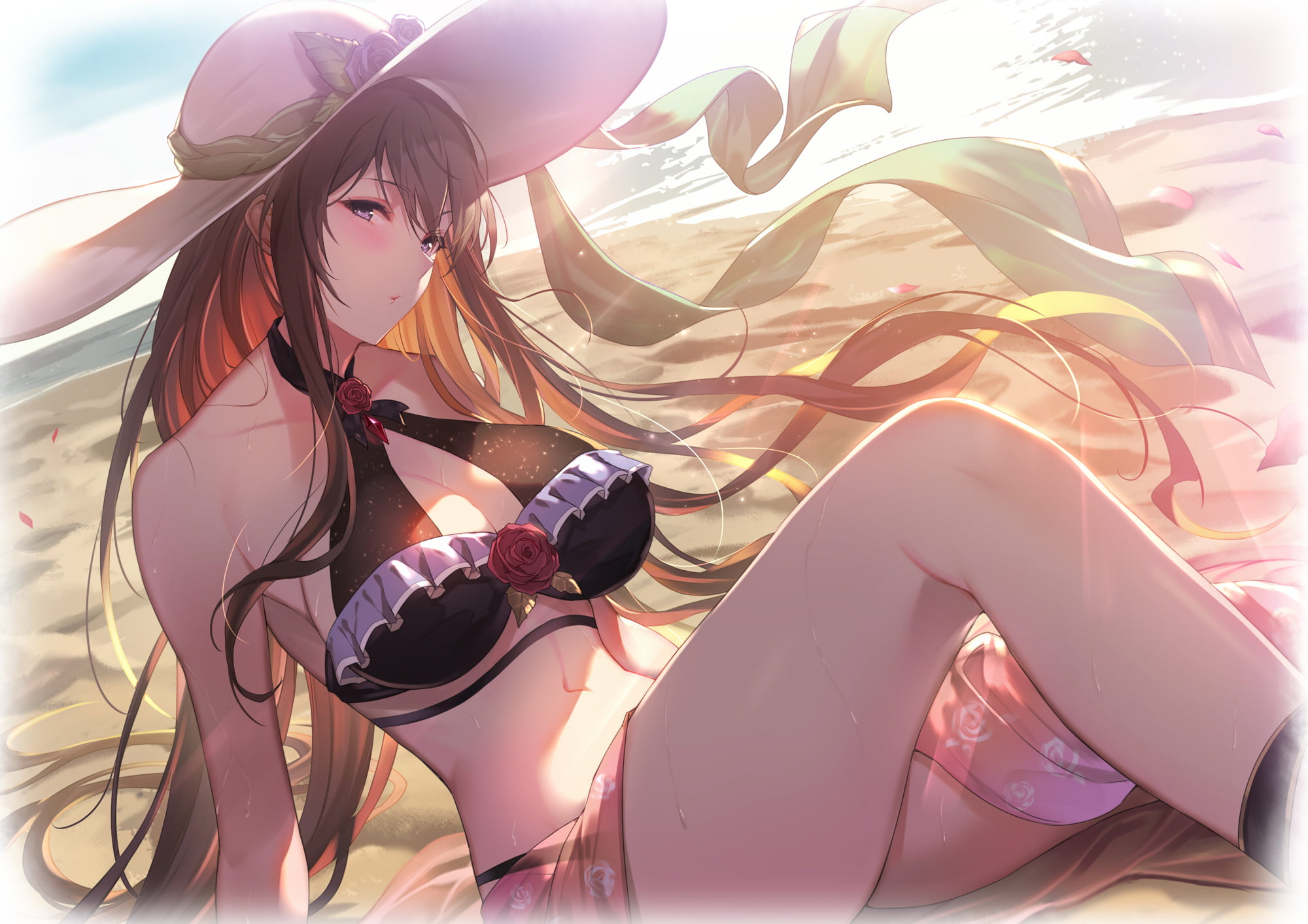 1080P, Gran (Granblue Fantasy), Cygames, anime girls, Rosetta (Granblue Fantasy), HD Wallpaper