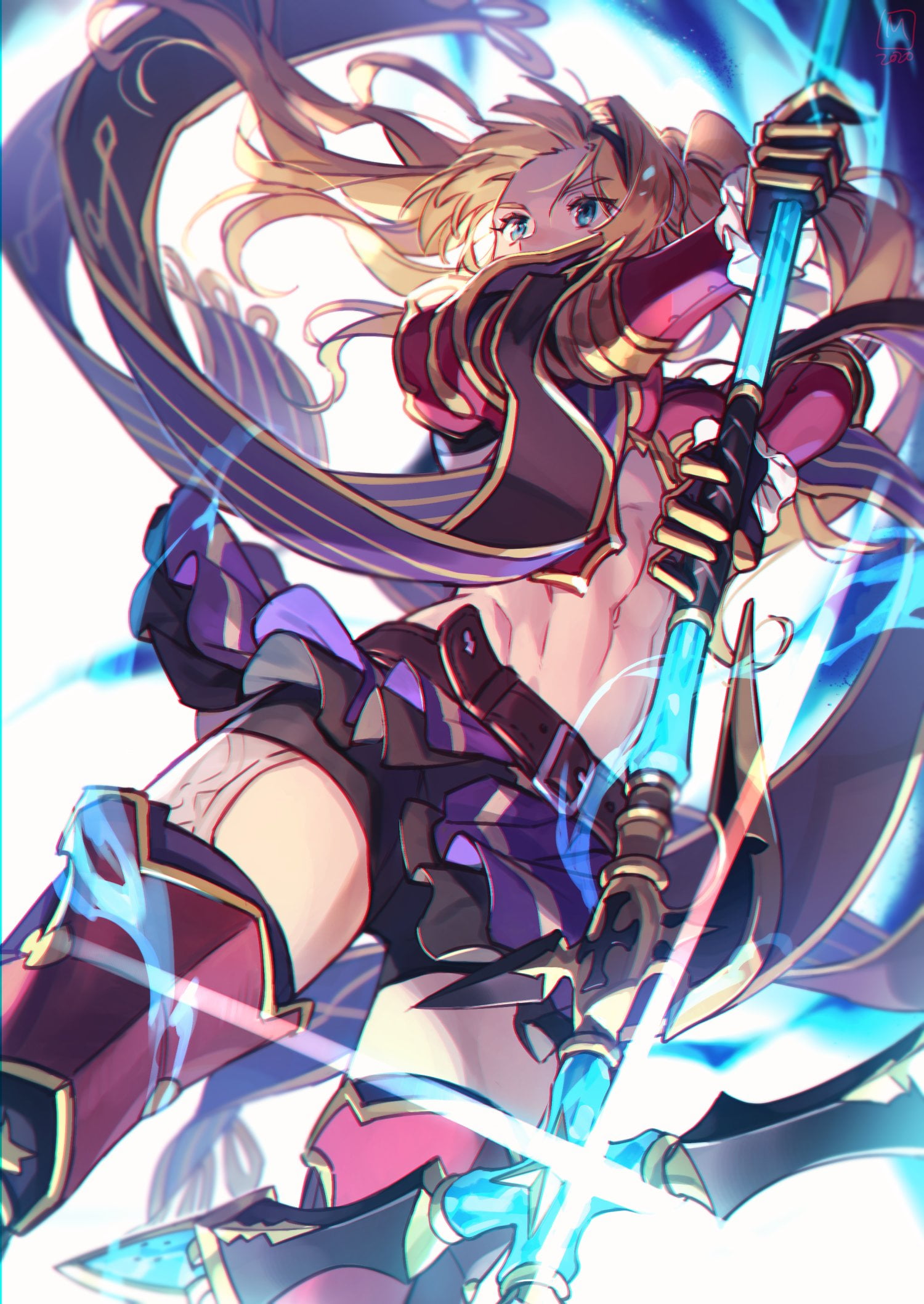 anime girls, Gran (Granblue Fantasy), 1080P, Cygames, Zeta (Granblue Fantasy), Phone HD Wallpaper