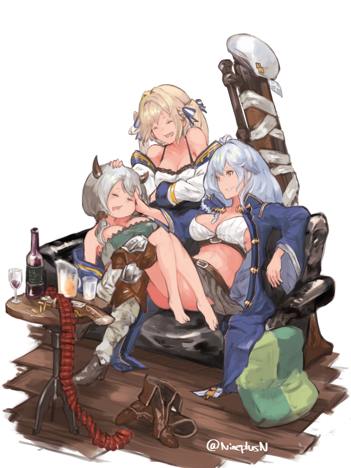 anime girls, 1080P, Granblue Fantasy, anime, Phone HD Wallpaper