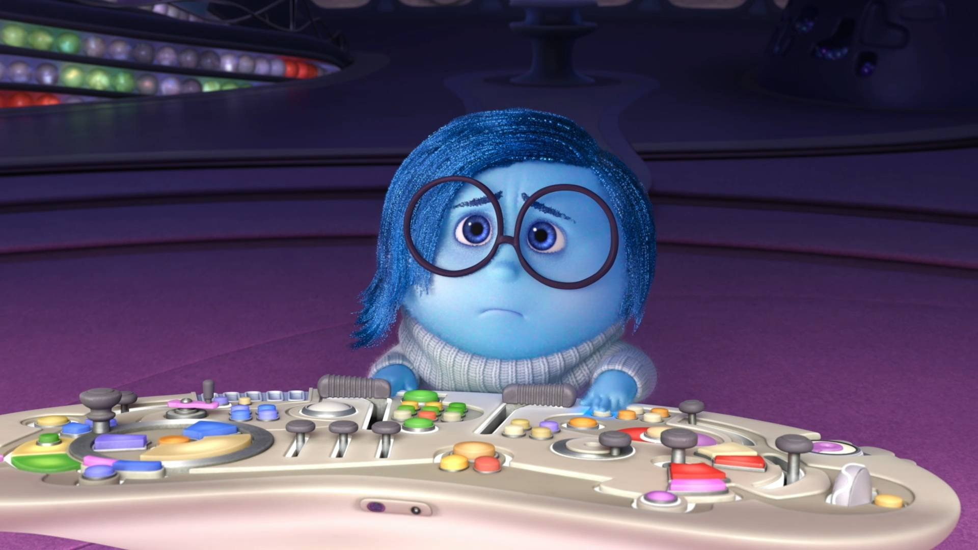 Sadness (Inside Out), 1080P, Movie, Inside Out, HD Wallpaper