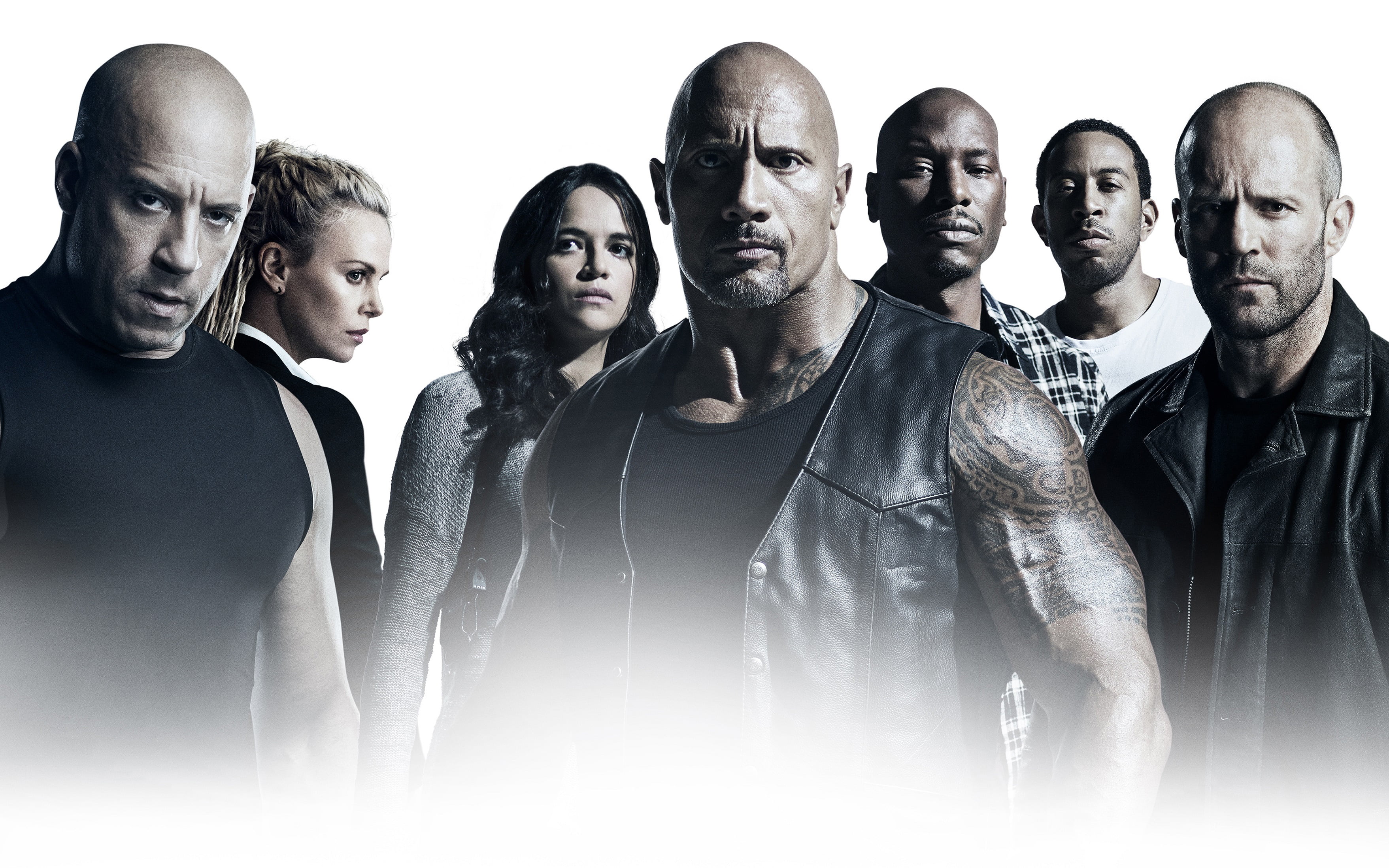 men, togetherness, fast 8, hd, the fate of the furious, movies, studio shot, 4k, casual clothing, people, mid adult men, mid adult, looking at camera, portrait, HD Wallpaper