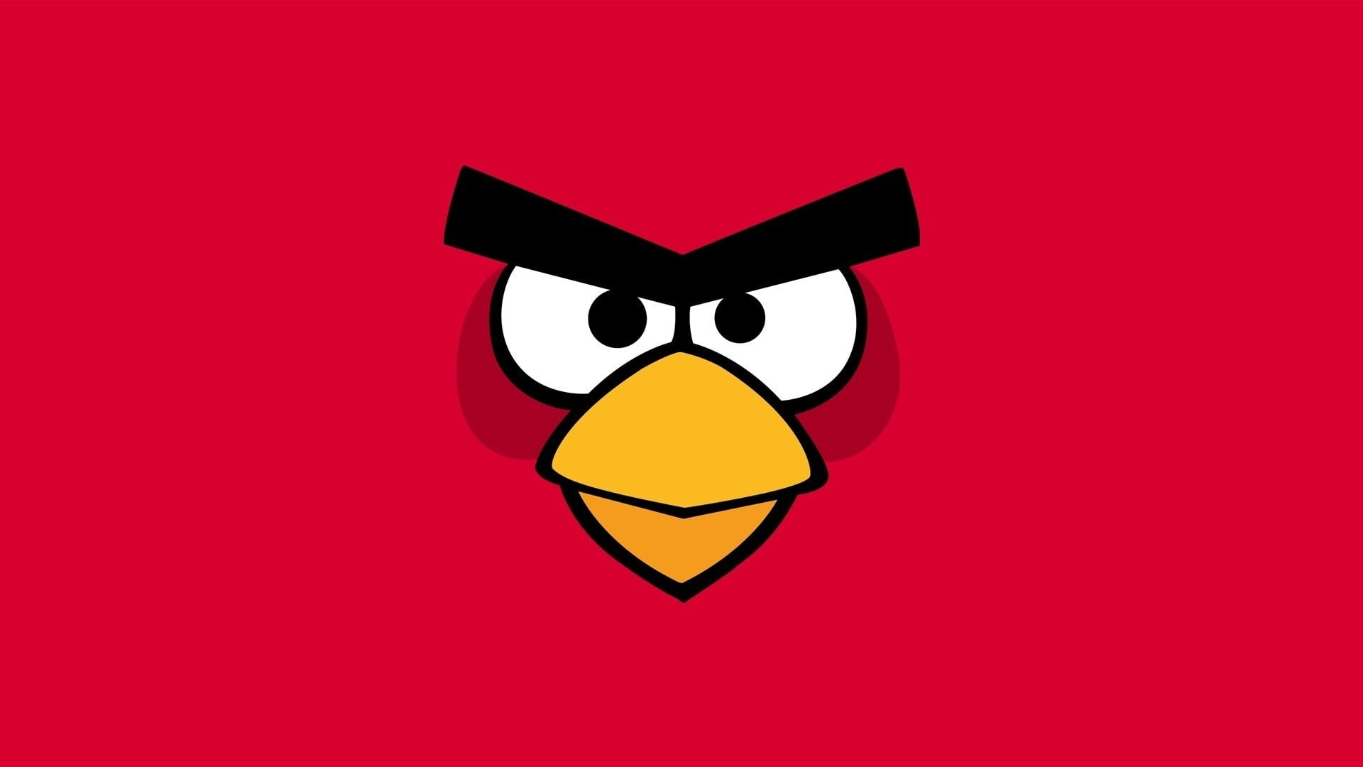 hd, video games, birds, red, angry, 1080P, HD Wallpaper