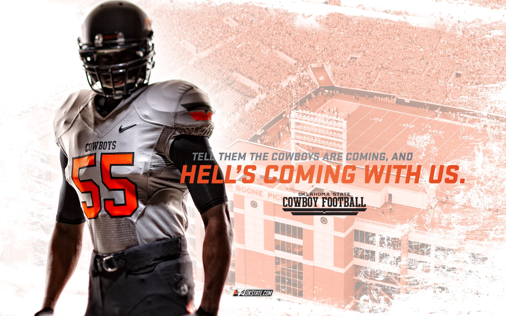 oklahoma, 1080P, cowboys, football, art, osu, sports, oklahoma state, hd, state, HD Wallpaper